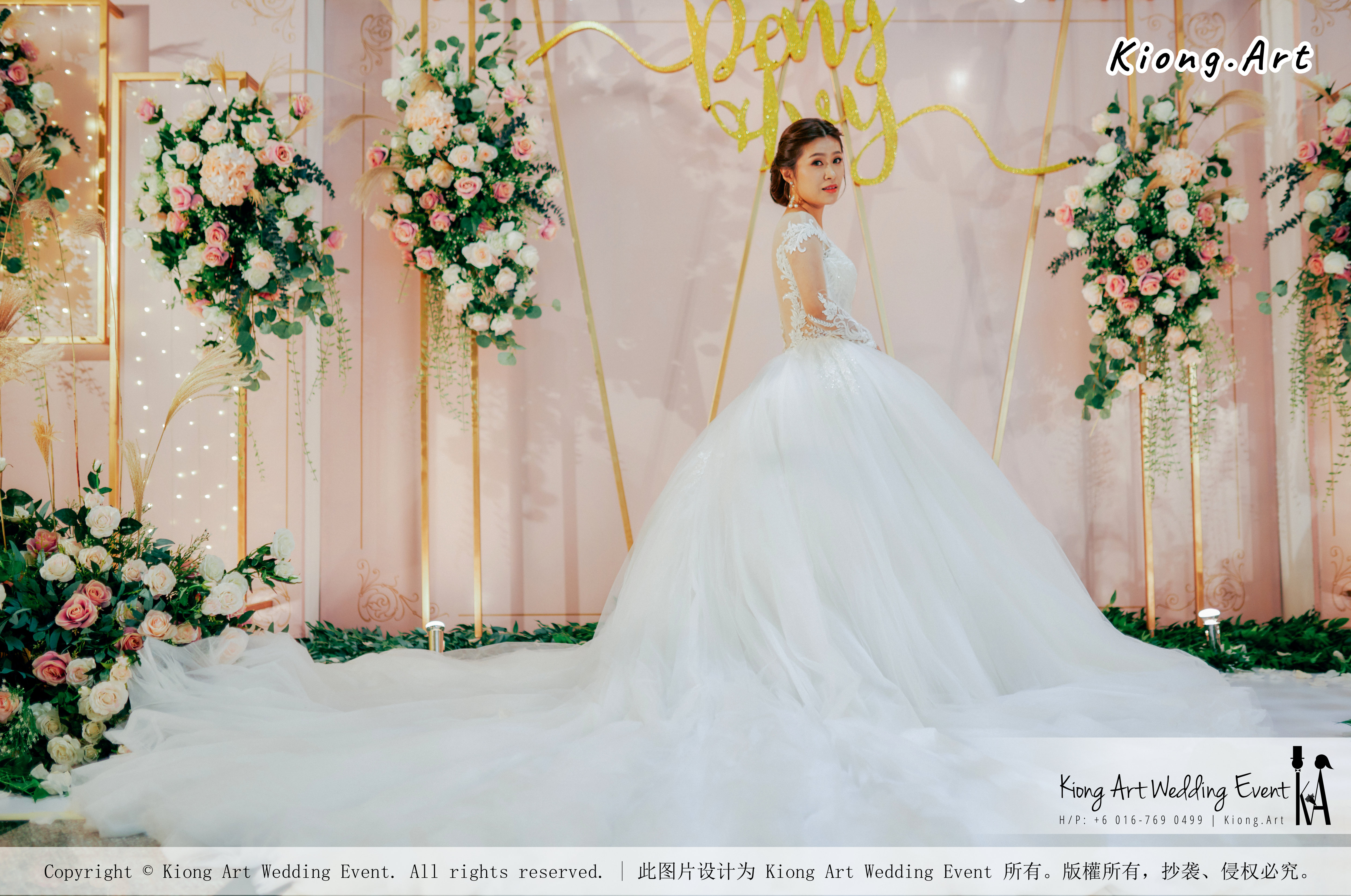 Kuala Lumpur Wedding Event Deco Wedding Planner Kiong Art Wedding Event 吉隆坡一站式婚礼策划布置 Klang Commercial Convention Centre KCCC 巴生皇城商务会展中心 D01-015