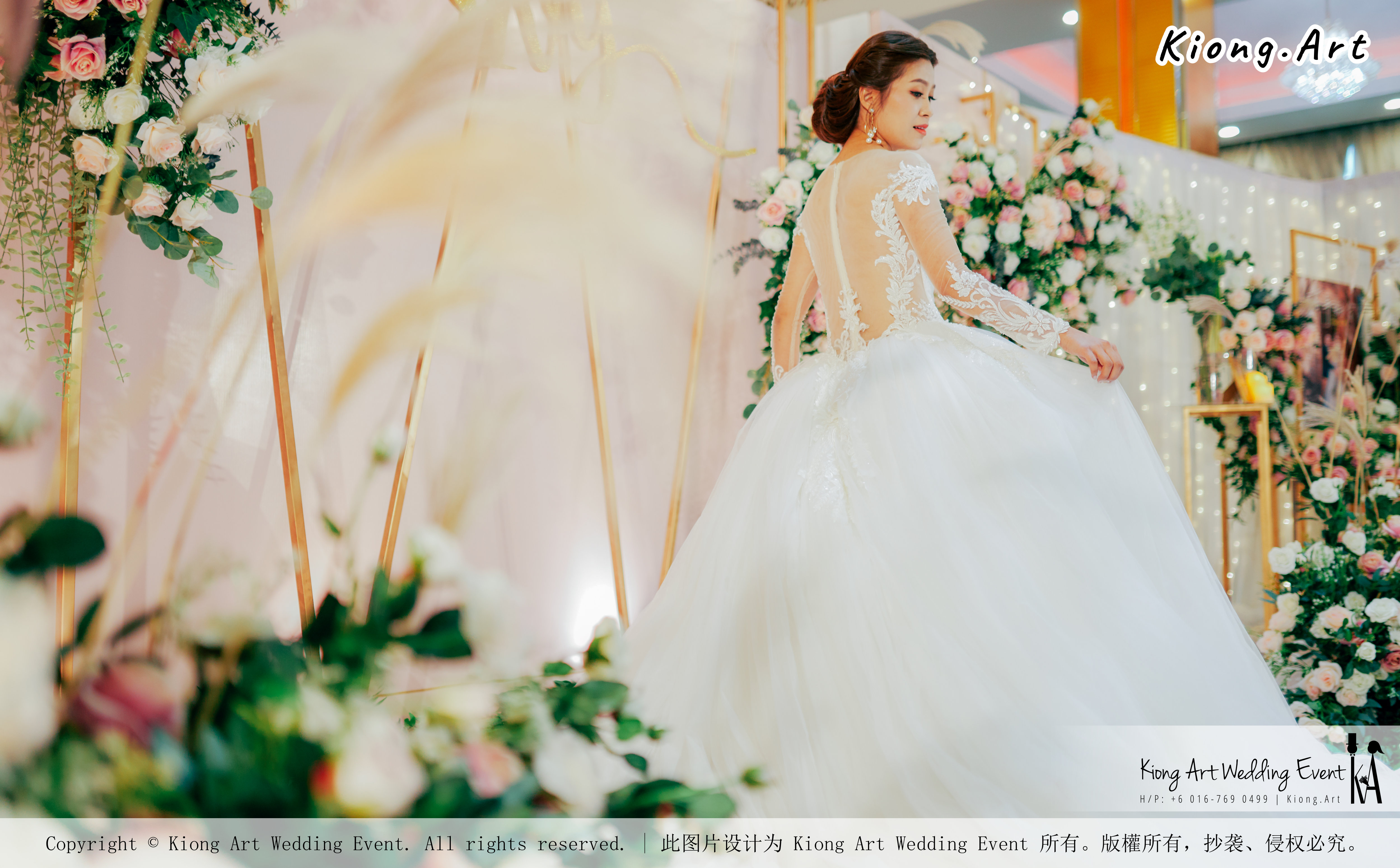 Kuala Lumpur Wedding Event Deco Wedding Planner Kiong Art Wedding Event 吉隆坡一站式婚礼策划布置 Klang Commercial Convention Centre KCCC 巴生皇城商务会展中心 D01-016