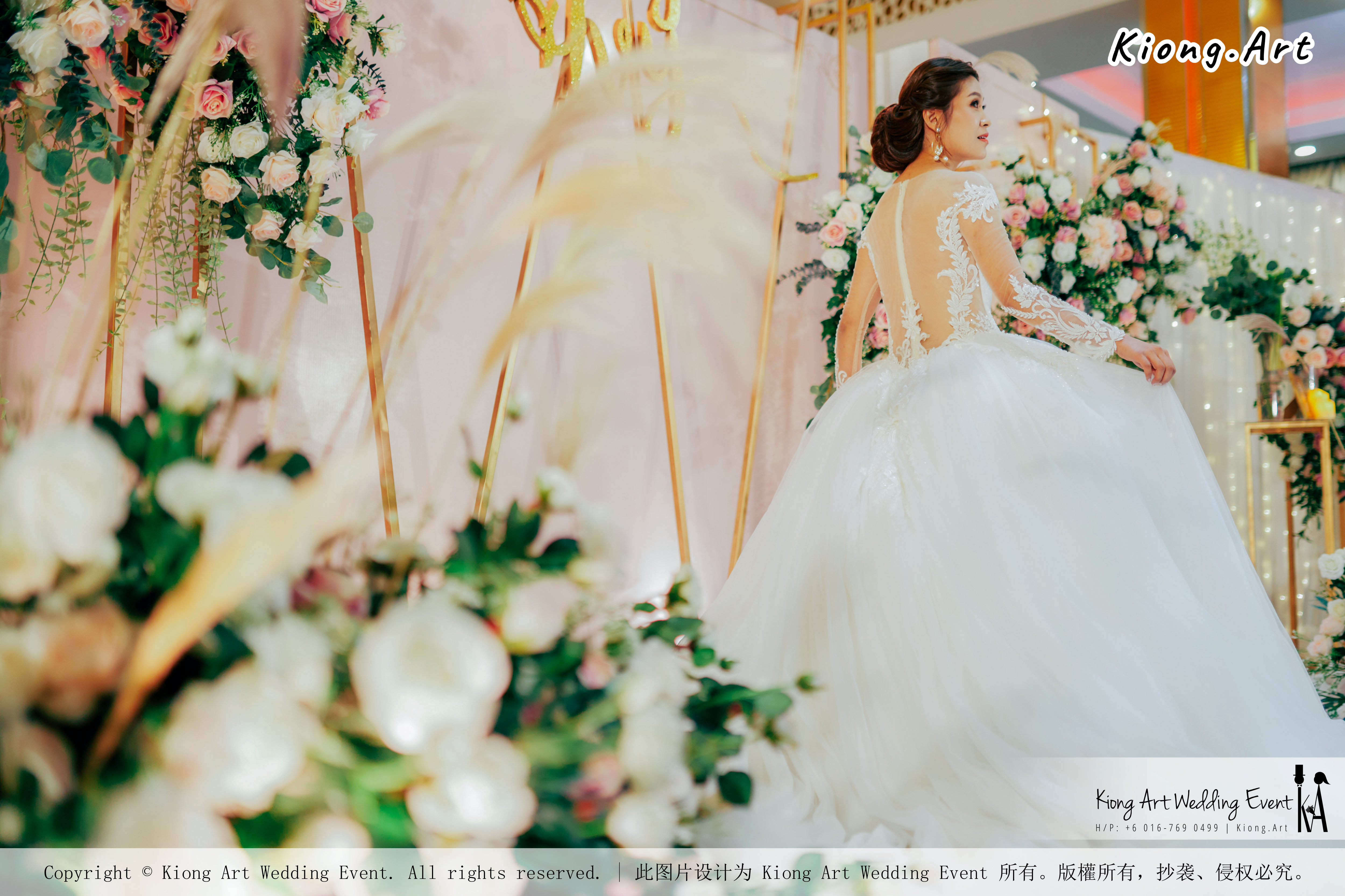 Kuala Lumpur Wedding Event Deco Wedding Planner Kiong Art Wedding Event 吉隆坡一站式婚礼策划布置 Klang Commercial Convention Centre KCCC 巴生皇城商务会展中心 D01-017