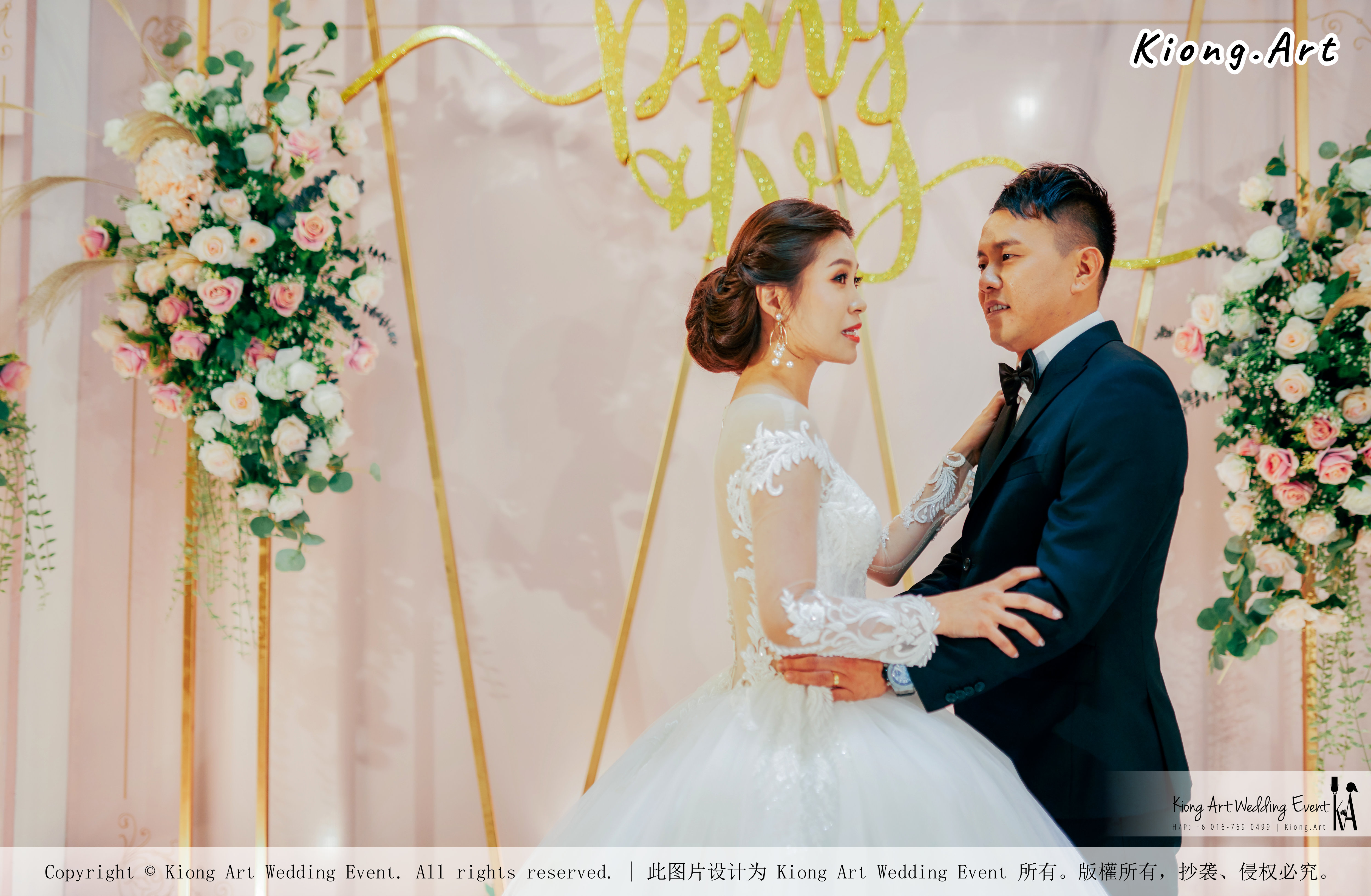 Kuala Lumpur Wedding Event Deco Wedding Planner Kiong Art Wedding Event 吉隆坡一站式婚礼策划布置 Klang Commercial Convention Centre KCCC 巴生皇城商务会展中心 D01-018