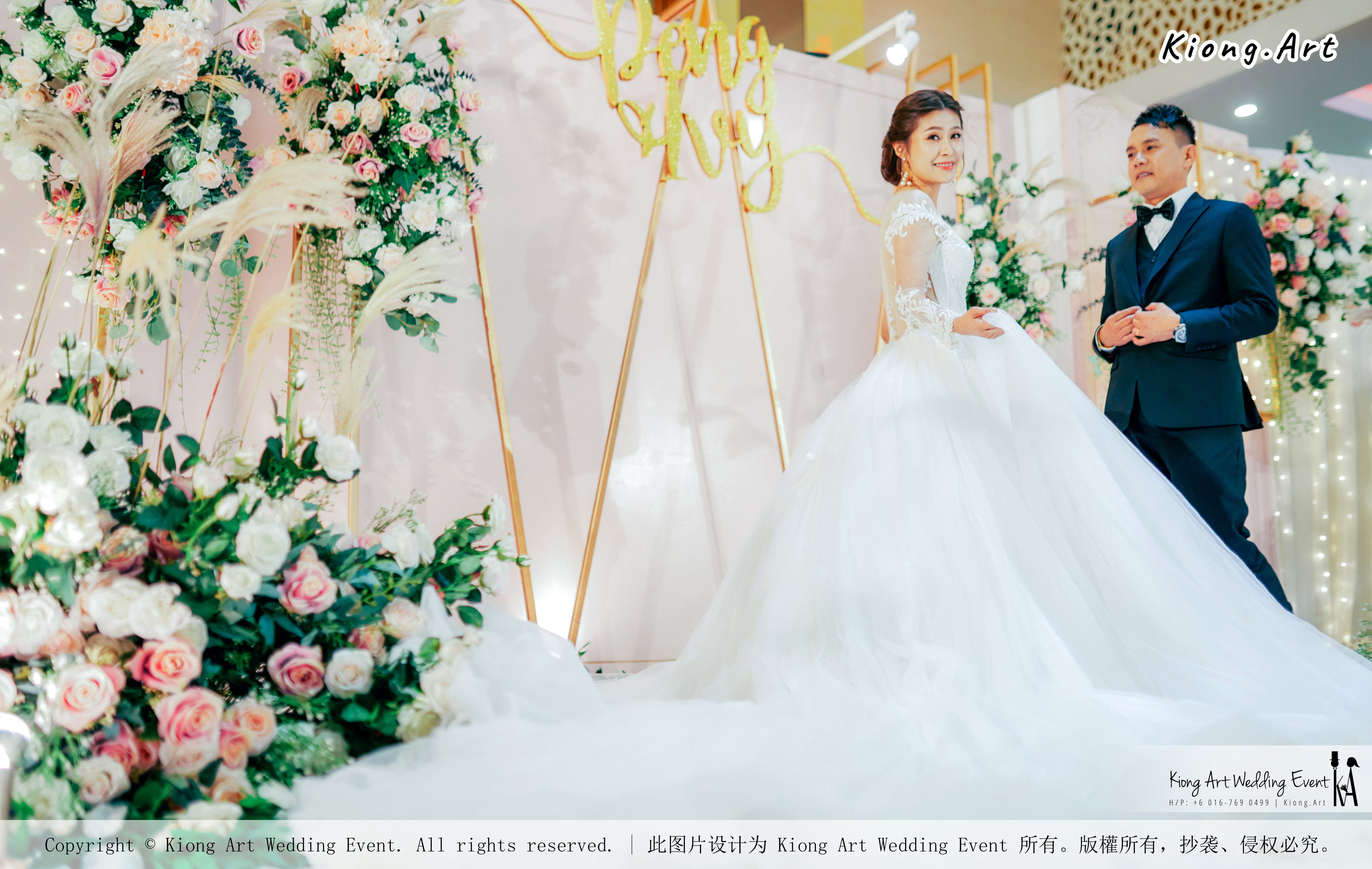 Kuala Lumpur Wedding Event Deco Wedding Planner Kiong Art Wedding Event 吉隆坡一站式婚礼策划布置 Klang Commercial Convention Centre KCCC 巴生皇城商务会展中心 E01-002