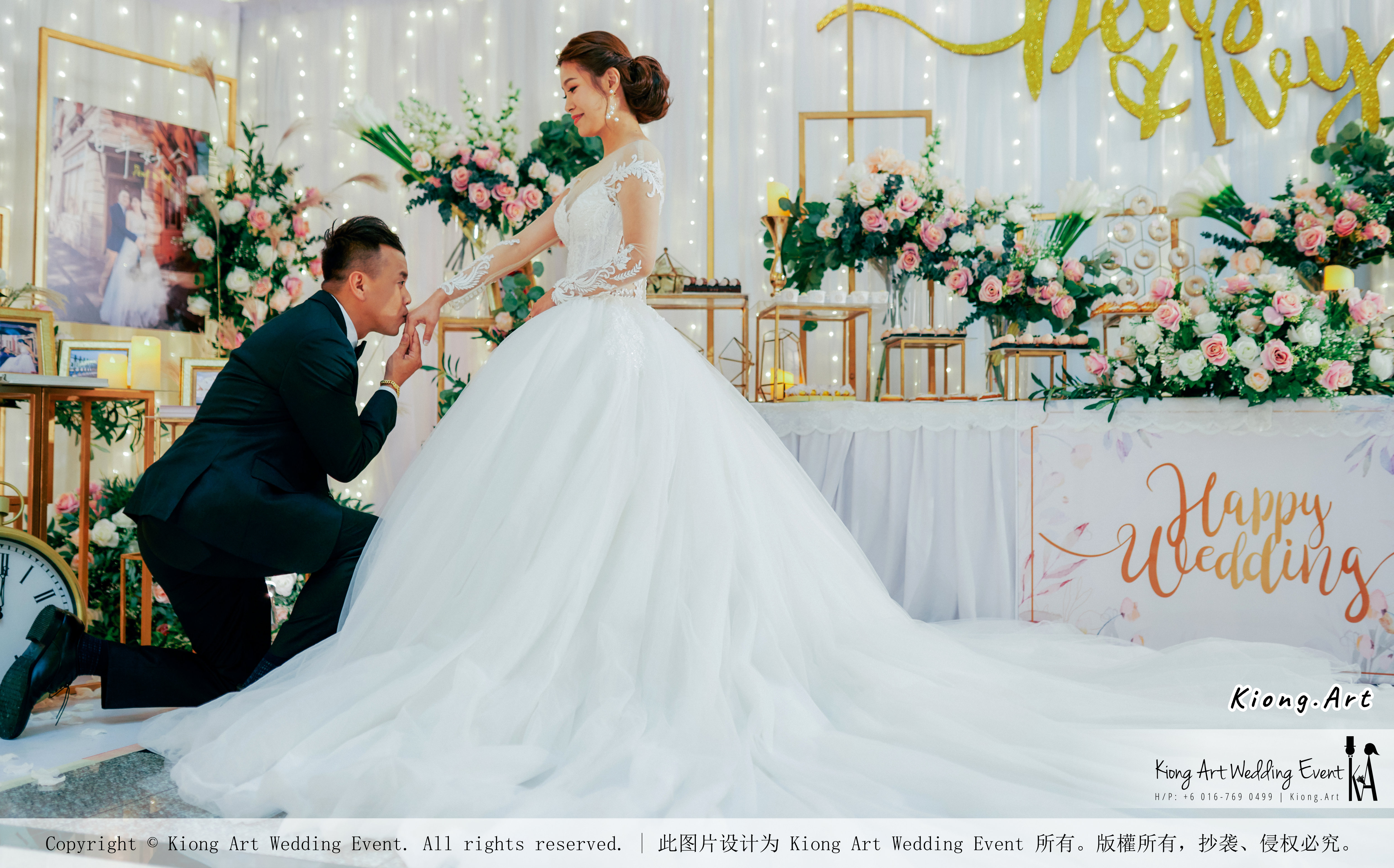 Kuala Lumpur Wedding Event Deco Wedding Planner Kiong Art Wedding Event 吉隆坡一站式婚礼策划布置 Klang Commercial Convention Centre KCCC 巴生皇城商务会展中心 E01-009