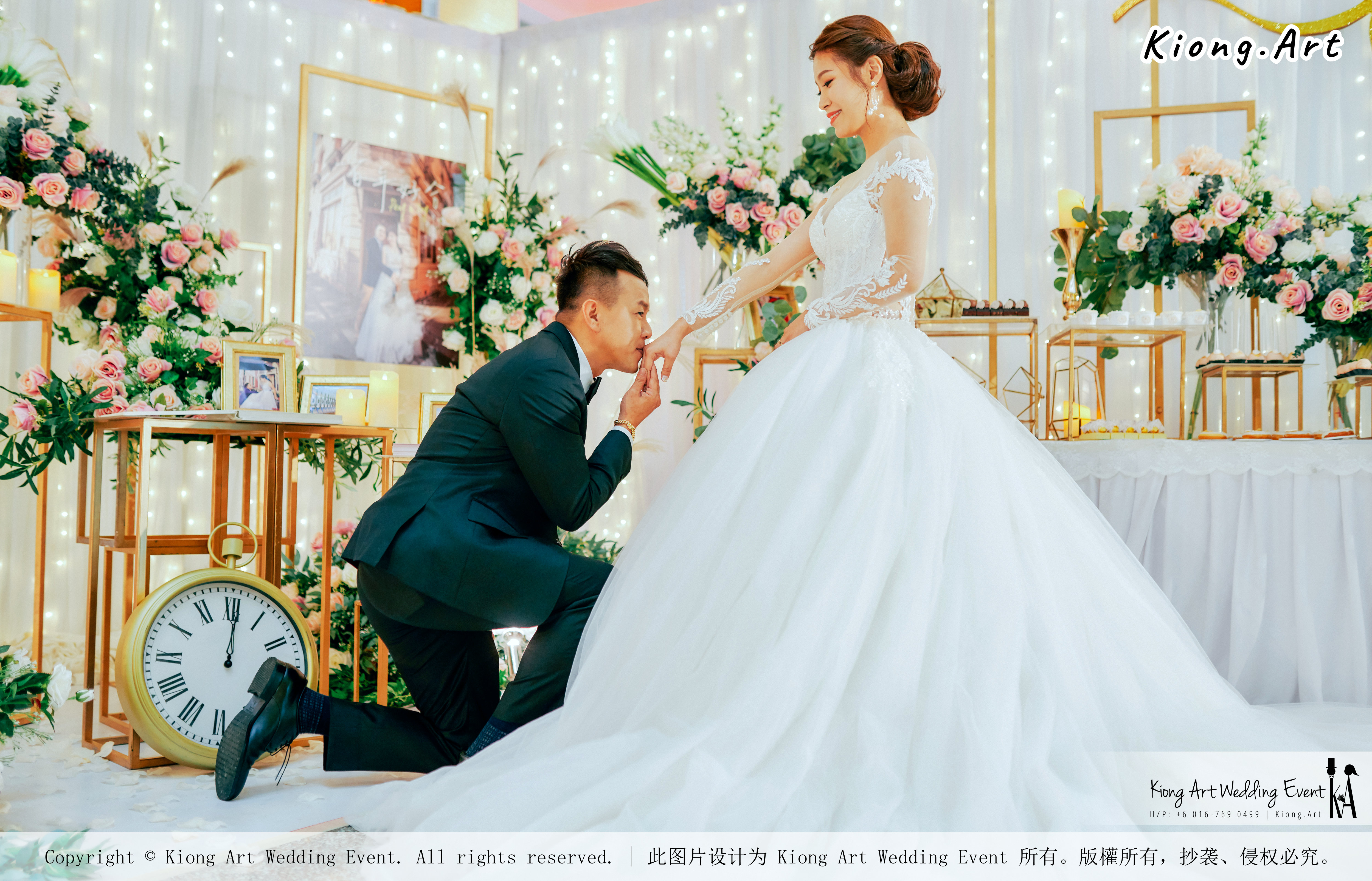 Kuala Lumpur Wedding Event Deco Wedding Planner Kiong Art Wedding Event 吉隆坡一站式婚礼策划布置 Klang Commercial Convention Centre KCCC 巴生皇城商务会展中心 E01-010