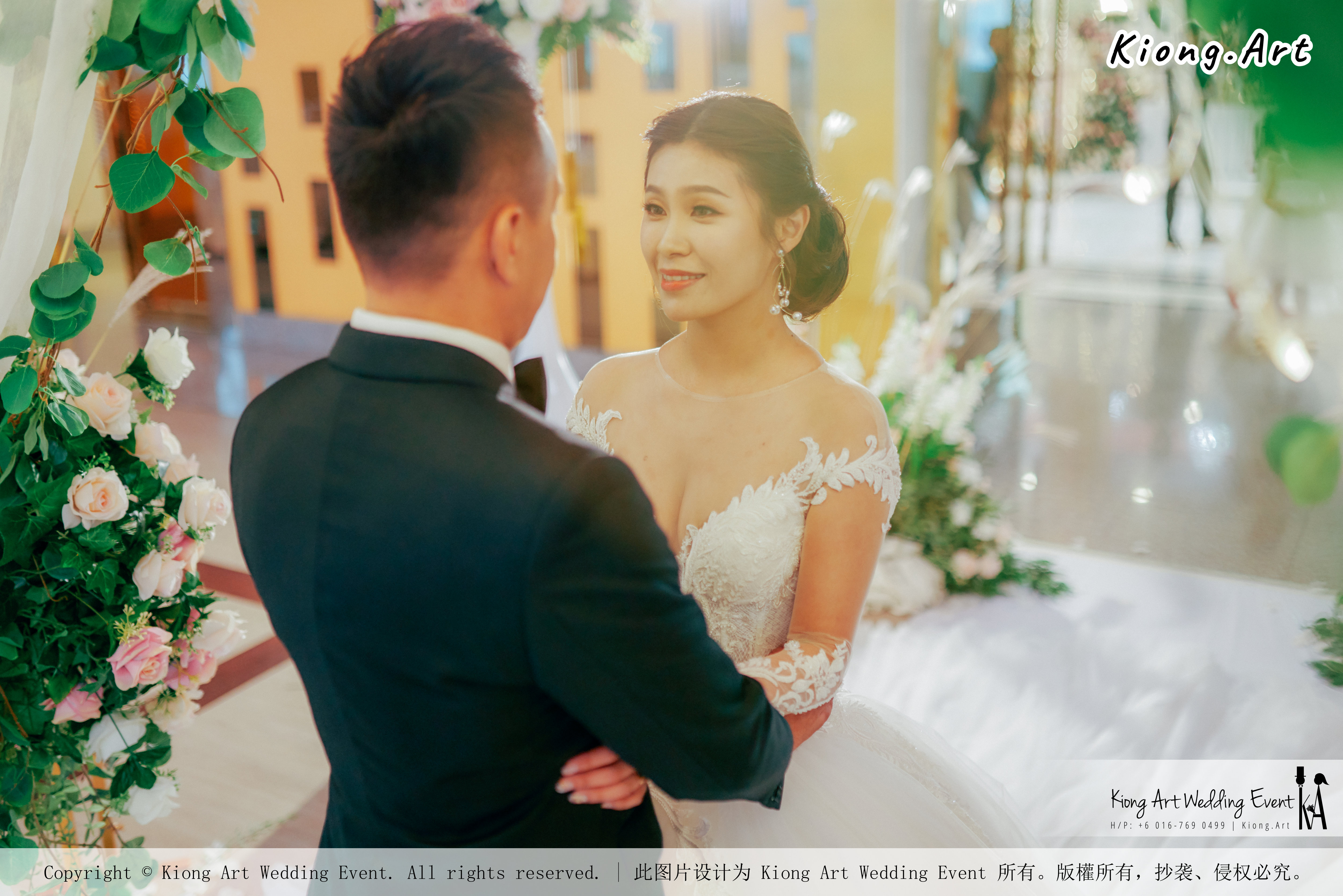 Kuala Lumpur Wedding Event Deco Wedding Planner Kiong Art Wedding Event 吉隆坡一站式婚礼策划布置 Klang Commercial Convention Centre KCCC 巴生皇城商务会展中心 E01-011