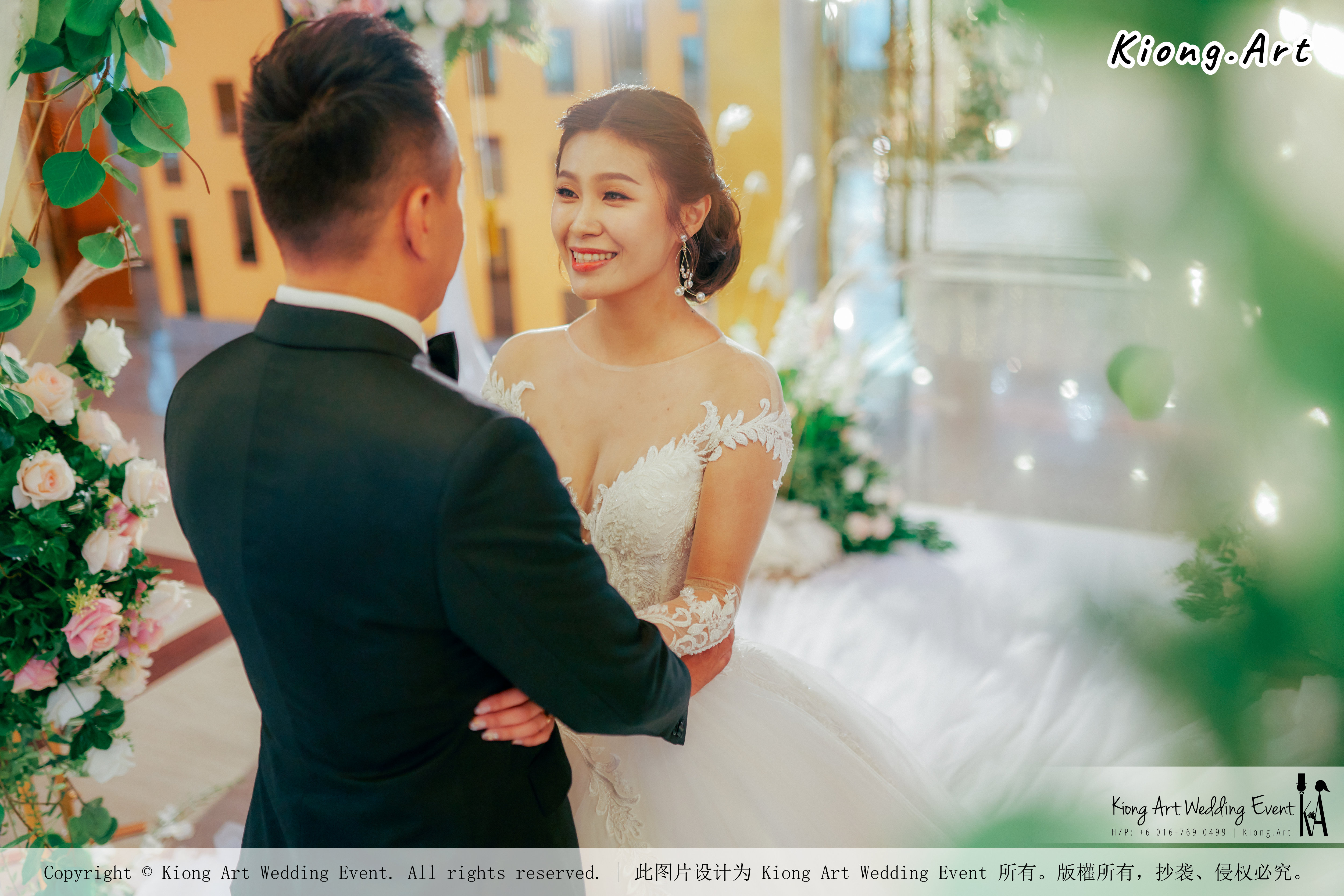 Kuala Lumpur Wedding Event Deco Wedding Planner Kiong Art Wedding Event 吉隆坡一站式婚礼策划布置 Klang Commercial Convention Centre KCCC 巴生皇城商务会展中心 E01-012