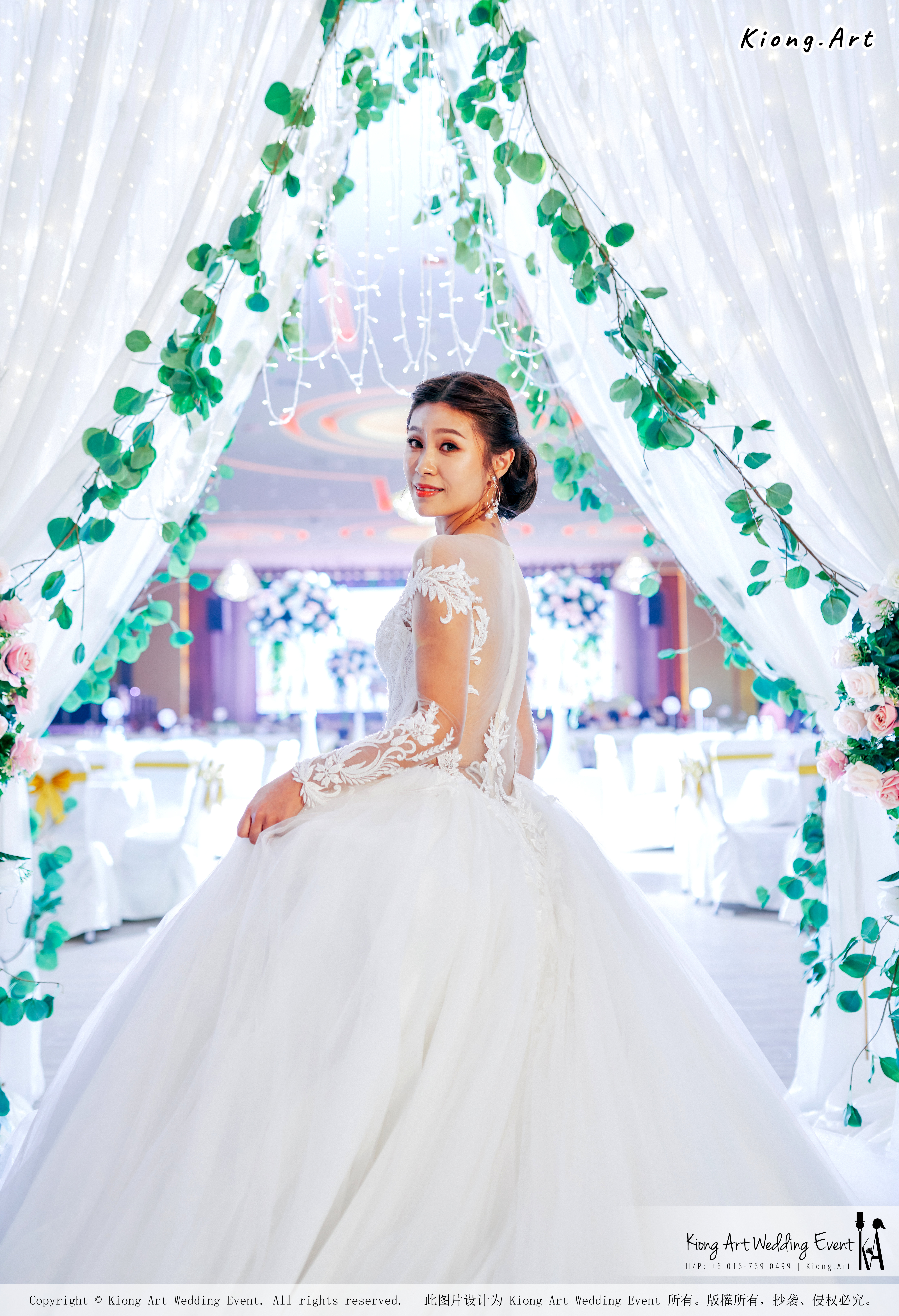 Kuala Lumpur Wedding Event Deco Wedding Planner Kiong Art Wedding Event 吉隆坡一站式婚礼策划布置 Klang Commercial Convention Centre KCCC 巴生皇城商务会展中心 E01-016