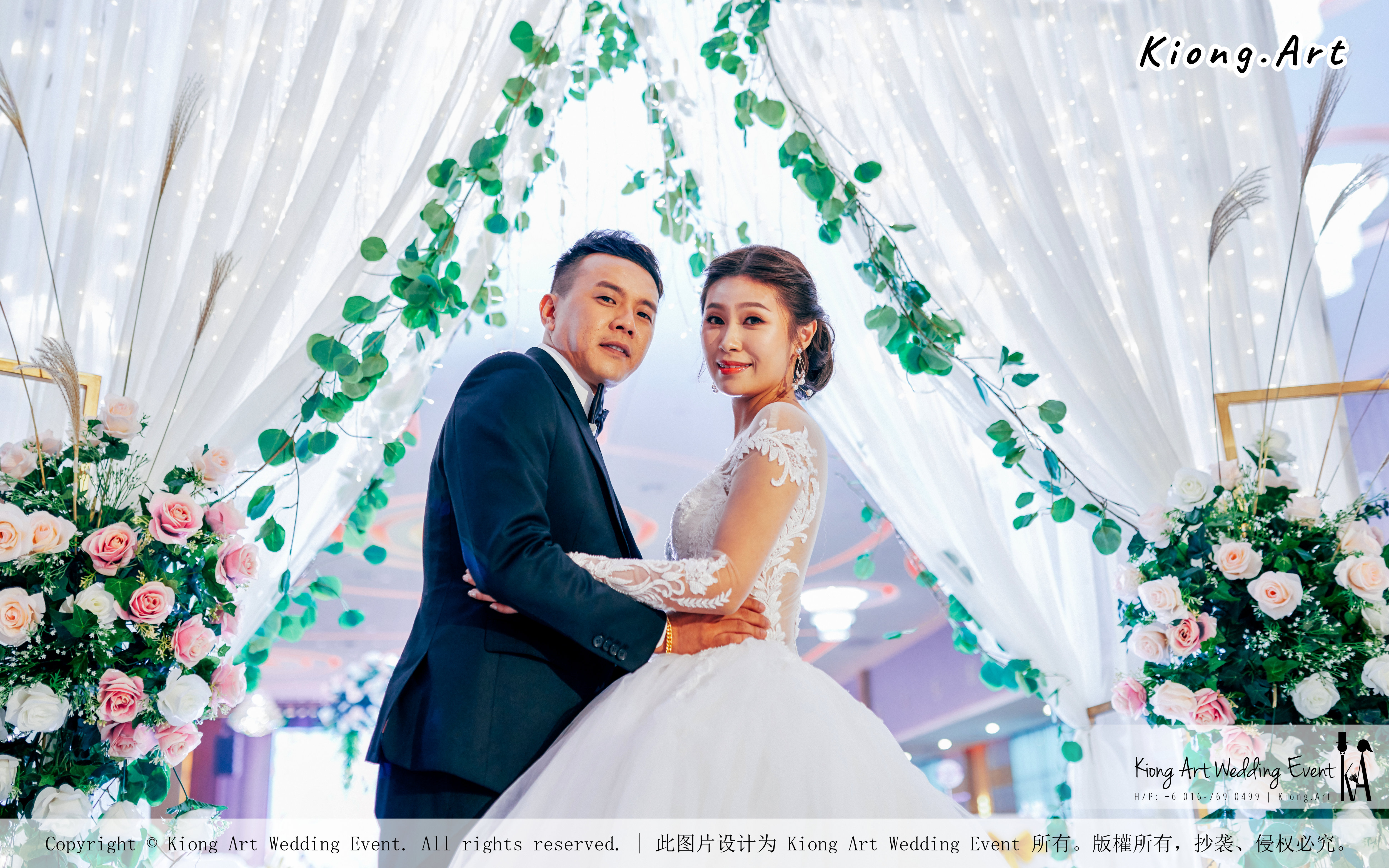 Kuala Lumpur Wedding Event Deco Wedding Planner Kiong Art Wedding Event 吉隆坡一站式婚礼策划布置 Klang Commercial Convention Centre KCCC 巴生皇城商务会展中心 E01-017