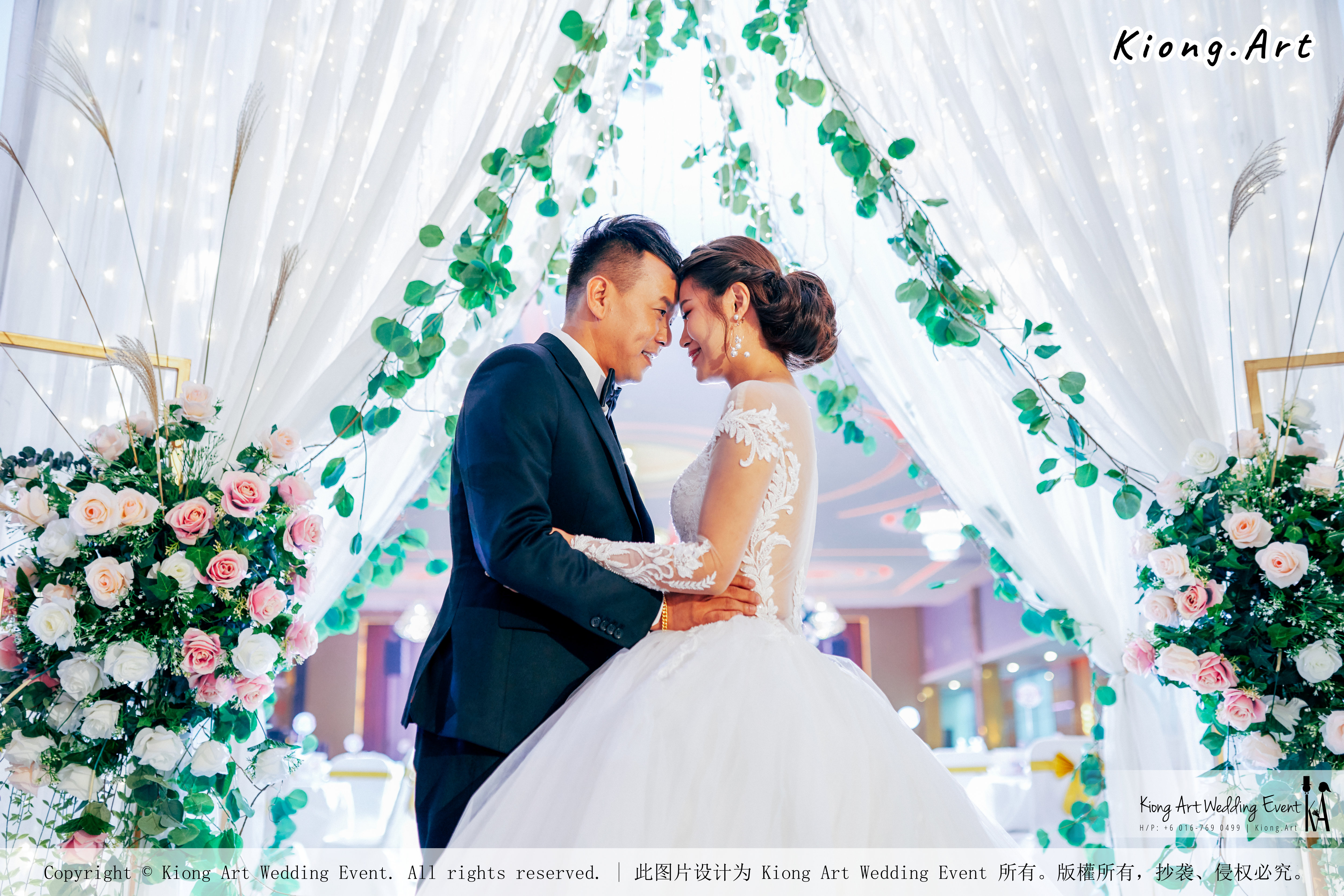 Kuala Lumpur Wedding Event Deco Wedding Planner Kiong Art Wedding Event 吉隆坡一站式婚礼策划布置 Klang Commercial Convention Centre KCCC 巴生皇城商务会展中心 E01-018