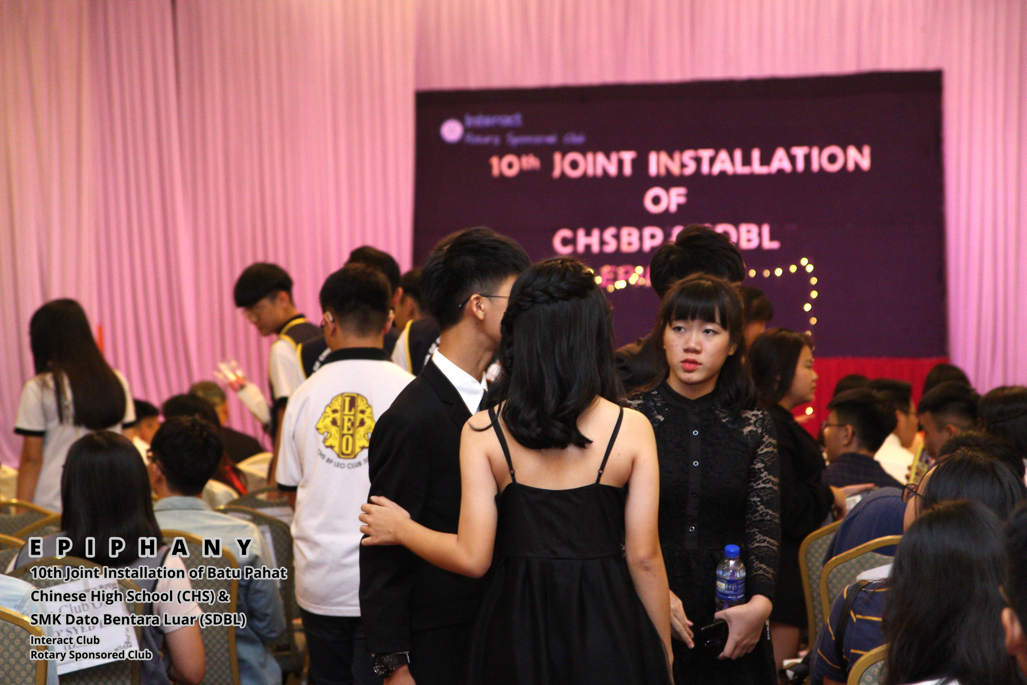 10th Joint Installation of Batu Pahat Chinese High School CHS and SMK Dato Bentara Luar SDBL - EPIPHANY - Interact Club - Rotary Sponsored Club The Katerina Hotel Batu Pahat A07