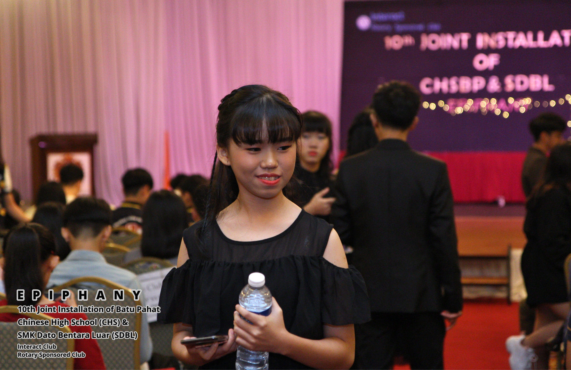 10th Joint Installation of Batu Pahat Chinese High School CHS and SMK Dato Bentara Luar SDBL - EPIPHANY - Interact Club - Rotary Sponsored Club The Katerina Hotel Batu Pahat A09