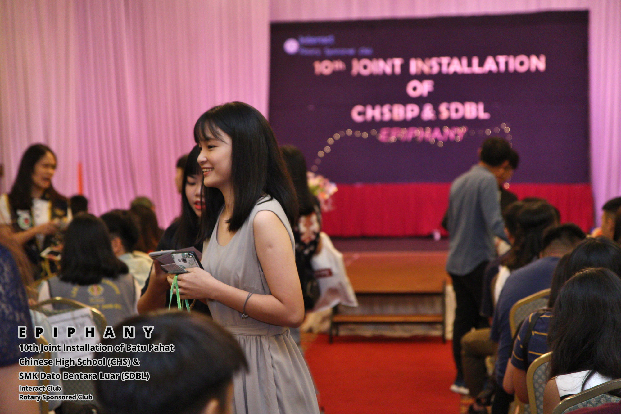 10th Joint Installation of Batu Pahat Chinese High School CHS and SMK Dato Bentara Luar SDBL - EPIPHANY - Interact Club - Rotary Sponsored Club The Katerina Hotel Batu Pahat A10