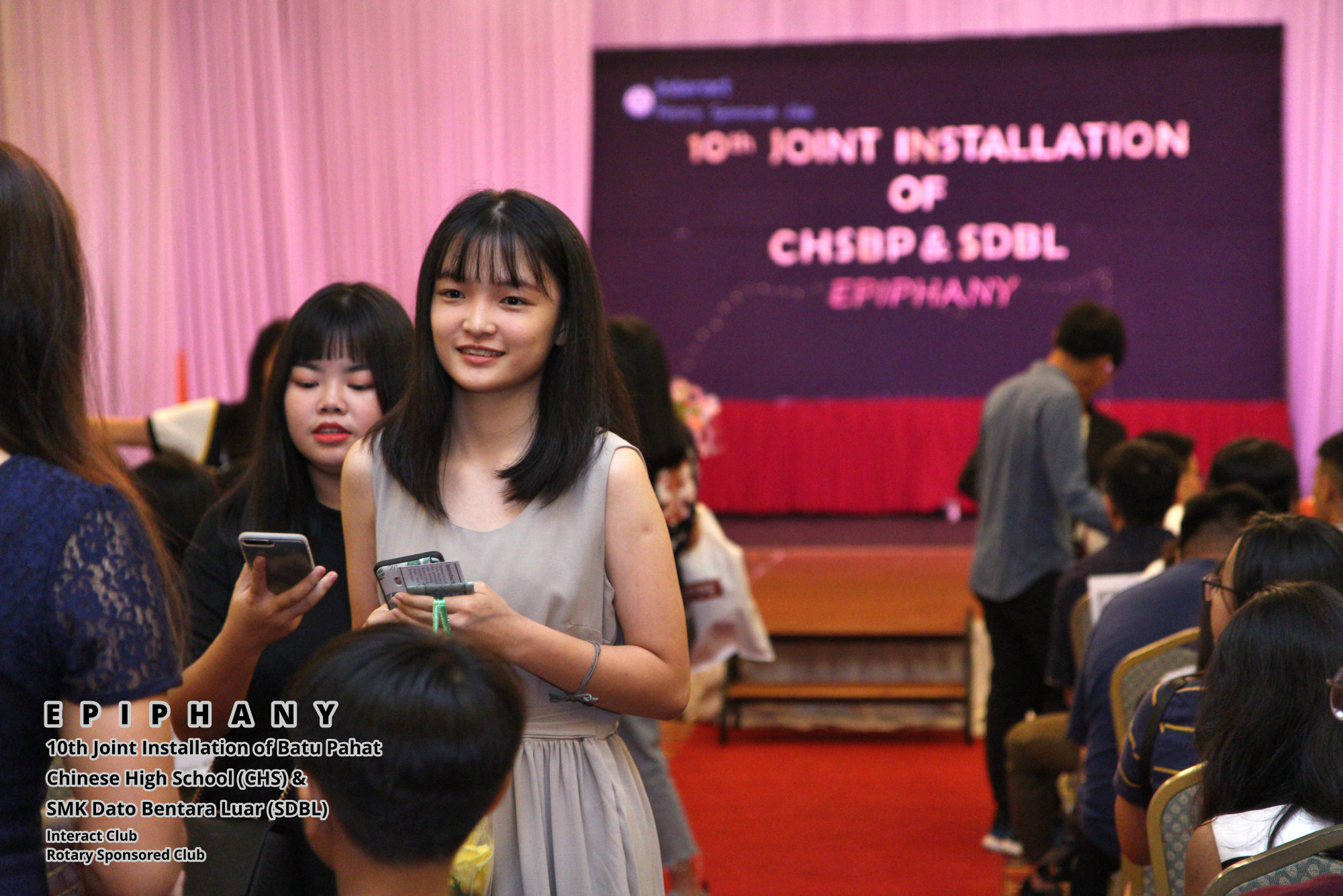 10th Joint Installation of Batu Pahat Chinese High School CHS and SMK Dato Bentara Luar SDBL - EPIPHANY - Interact Club - Rotary Sponsored Club The Katerina Hotel Batu Pahat A11