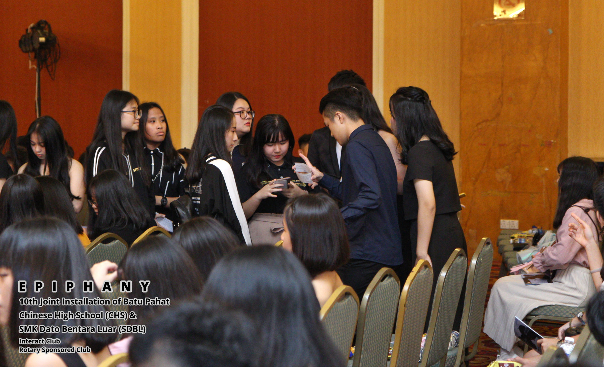 10th Joint Installation of Batu Pahat Chinese High School CHS and SMK Dato Bentara Luar SDBL - EPIPHANY - Interact Club - Rotary Sponsored Club The Katerina Hotel Batu Pahat A13