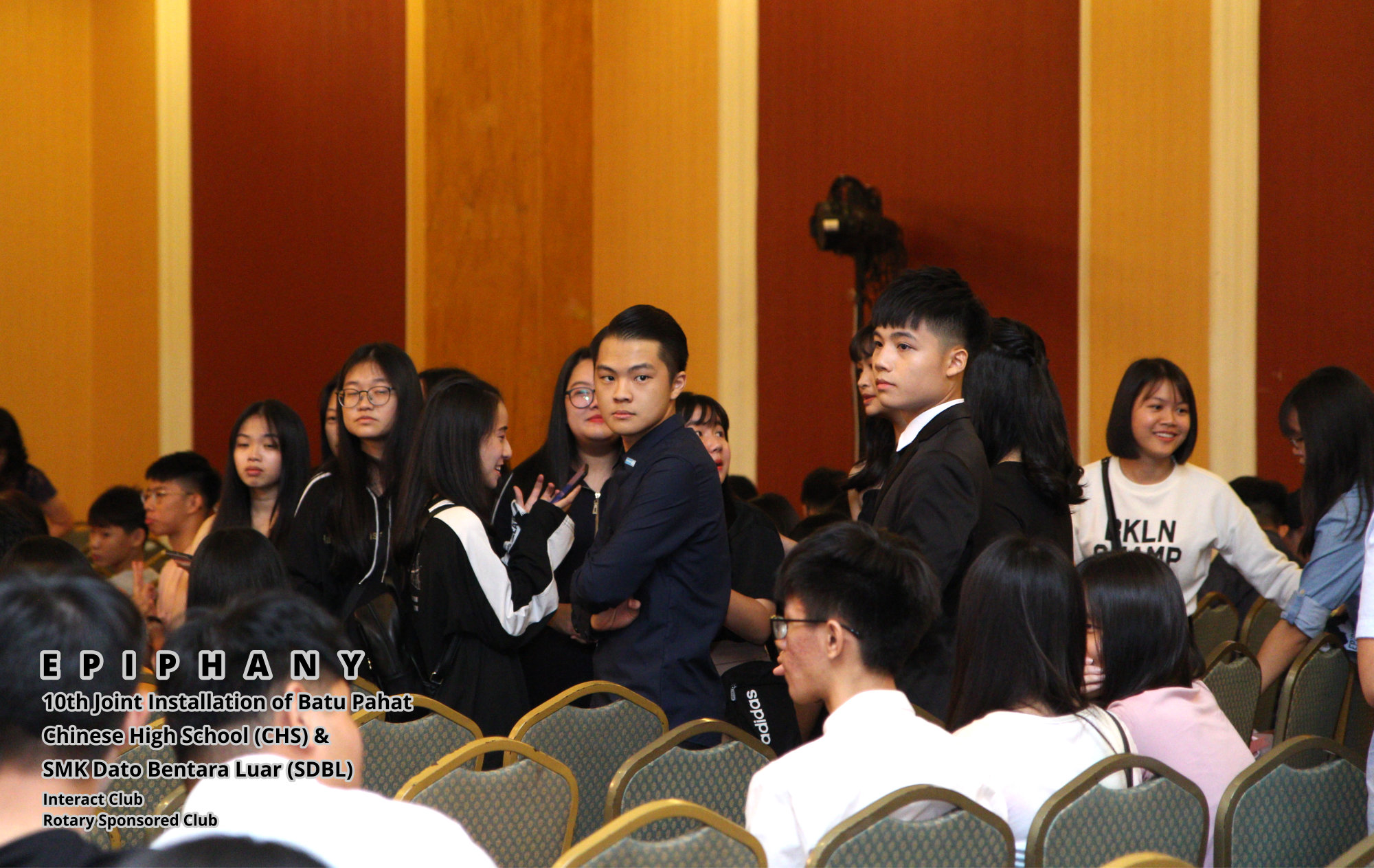 10th Joint Installation of Batu Pahat Chinese High School CHS and SMK Dato Bentara Luar SDBL - EPIPHANY - Interact Club - Rotary Sponsored Club The Katerina Hotel Batu Pahat A15
