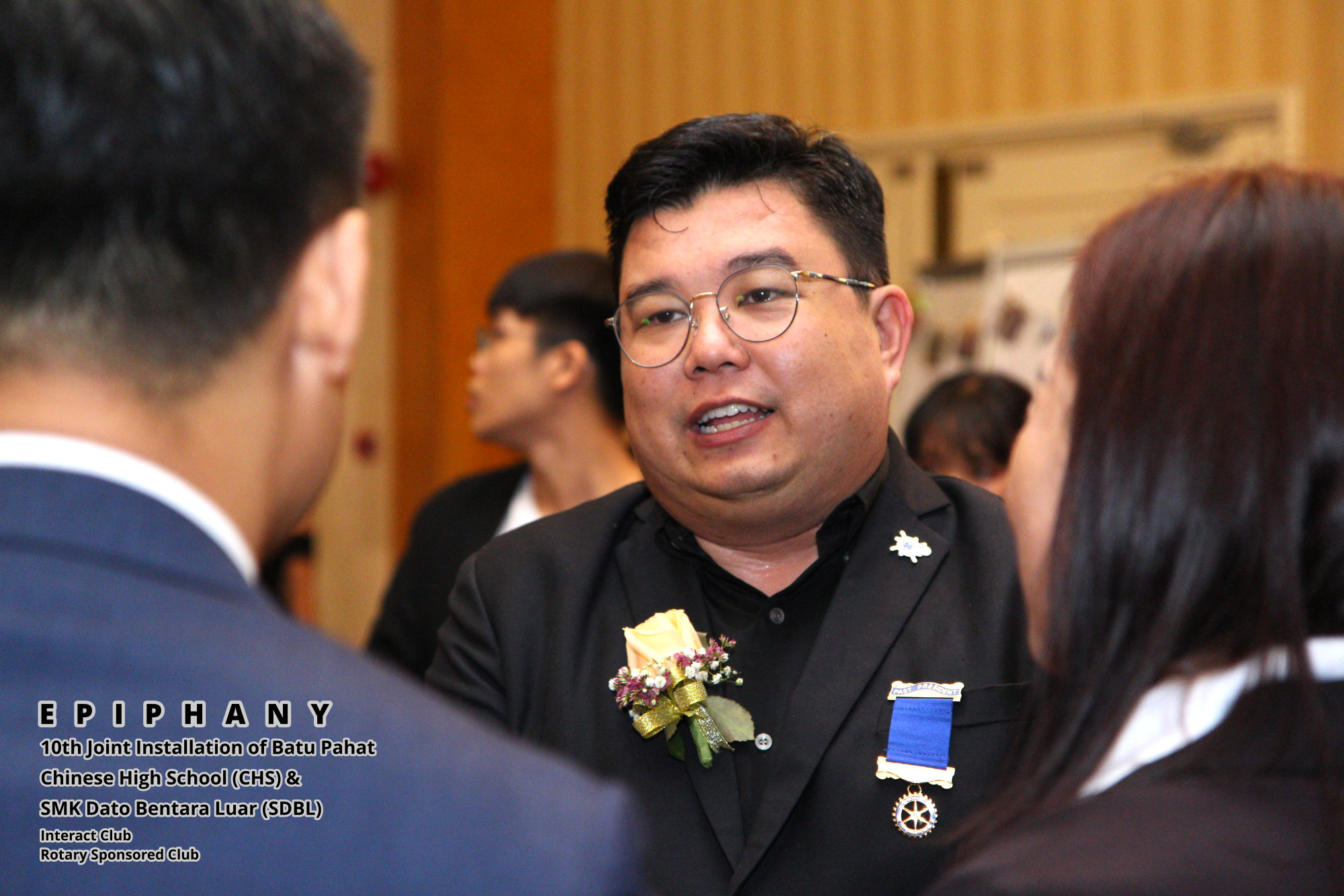 10th Joint Installation of Batu Pahat Chinese High School CHS and SMK Dato Bentara Luar SDBL - EPIPHANY - Interact Club - Rotary Sponsored Club The Katerina Hotel Batu Pahat B14