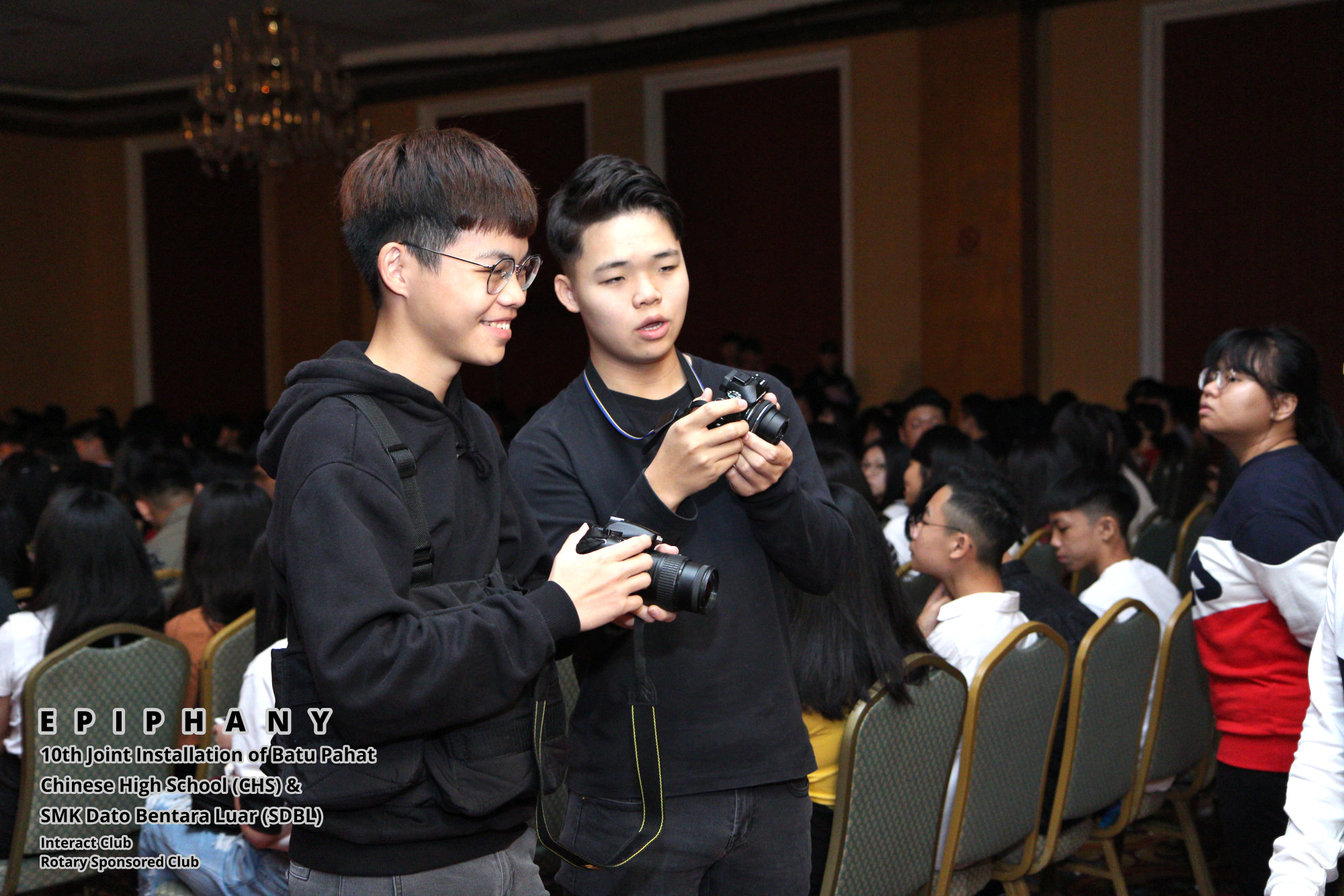 10th Joint Installation of Batu Pahat Chinese High School CHS and SMK Dato Bentara Luar SDBL - EPIPHANY - Interact Club - Rotary Sponsored Club The Katerina Hotel Batu Pahat B16