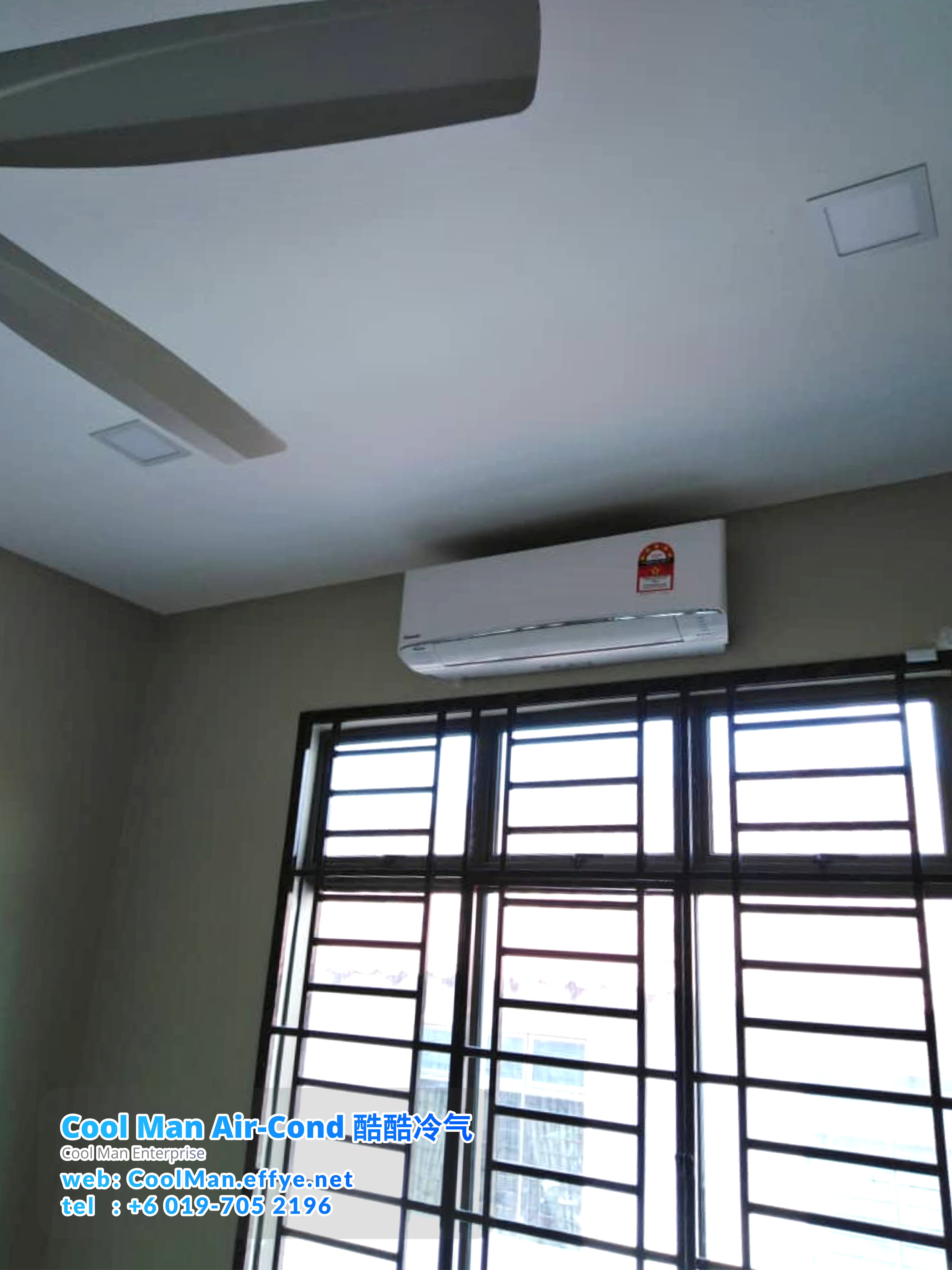 Cool Man Air-Cond Batu Pahat Air Cond Service Air-Cond Installation Air Conditioning 酷酷冷气 冷气维修服务 冷器安装 峇株巴辖 冷气服务 A12