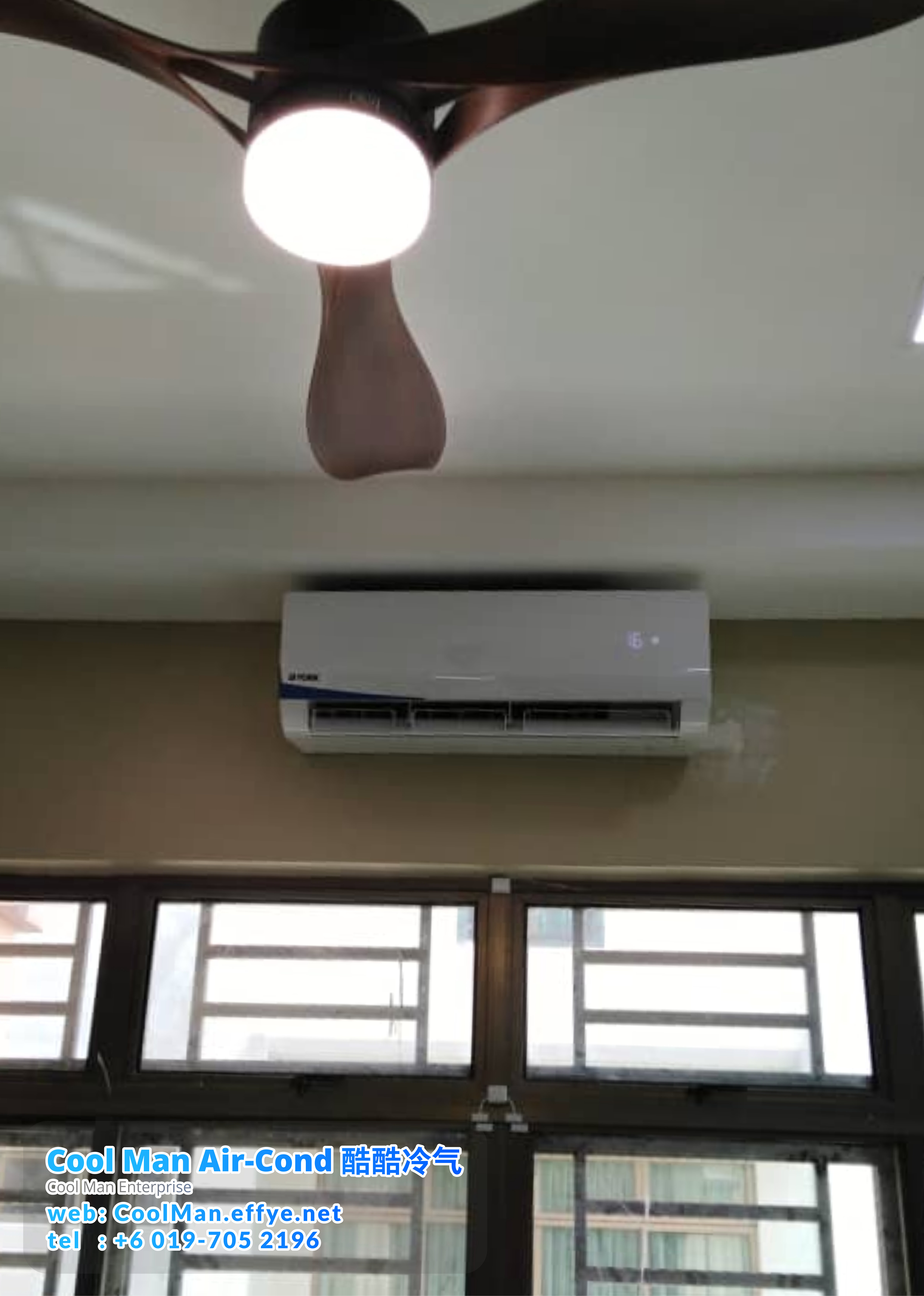 Cool Man Air-Cond Batu Pahat Air Cond Service Air-Cond Installation Air Conditioning 酷酷冷气 冷气维修服务 冷器安装 峇株巴辖 冷气服务 A14