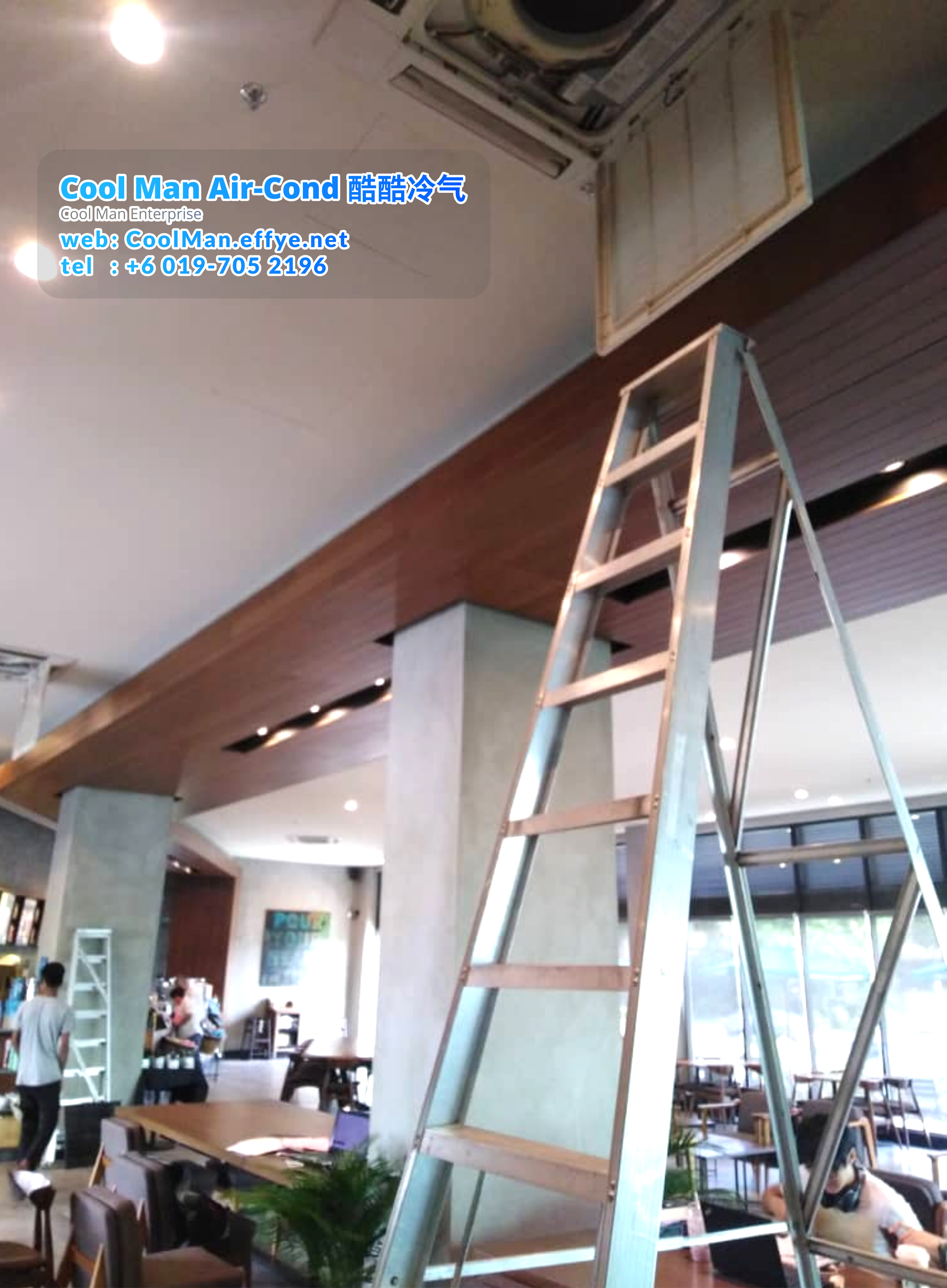Cool Man Air-Cond Batu Pahat Air Cond Service Air-Cond Installation Air Conditioning 酷酷冷气 冷气维修服务 冷器安装 峇株巴辖 冷气服务 A15