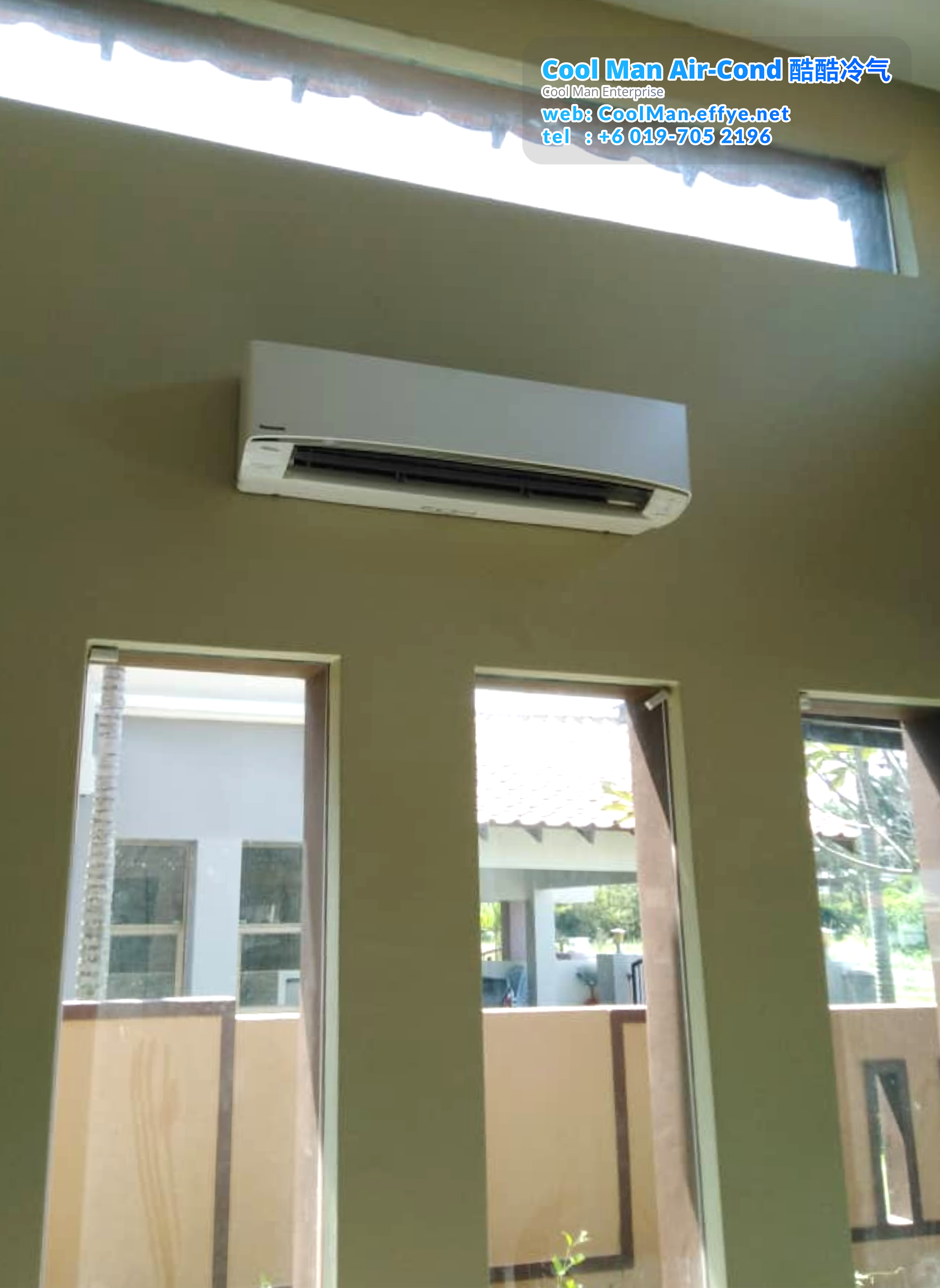 Cool Man Air-Cond Batu Pahat Air Cond Service Air-Cond Installation Air Conditioning 酷酷冷气 冷气维修服务 冷器安装 峇株巴辖 冷气服务 A08