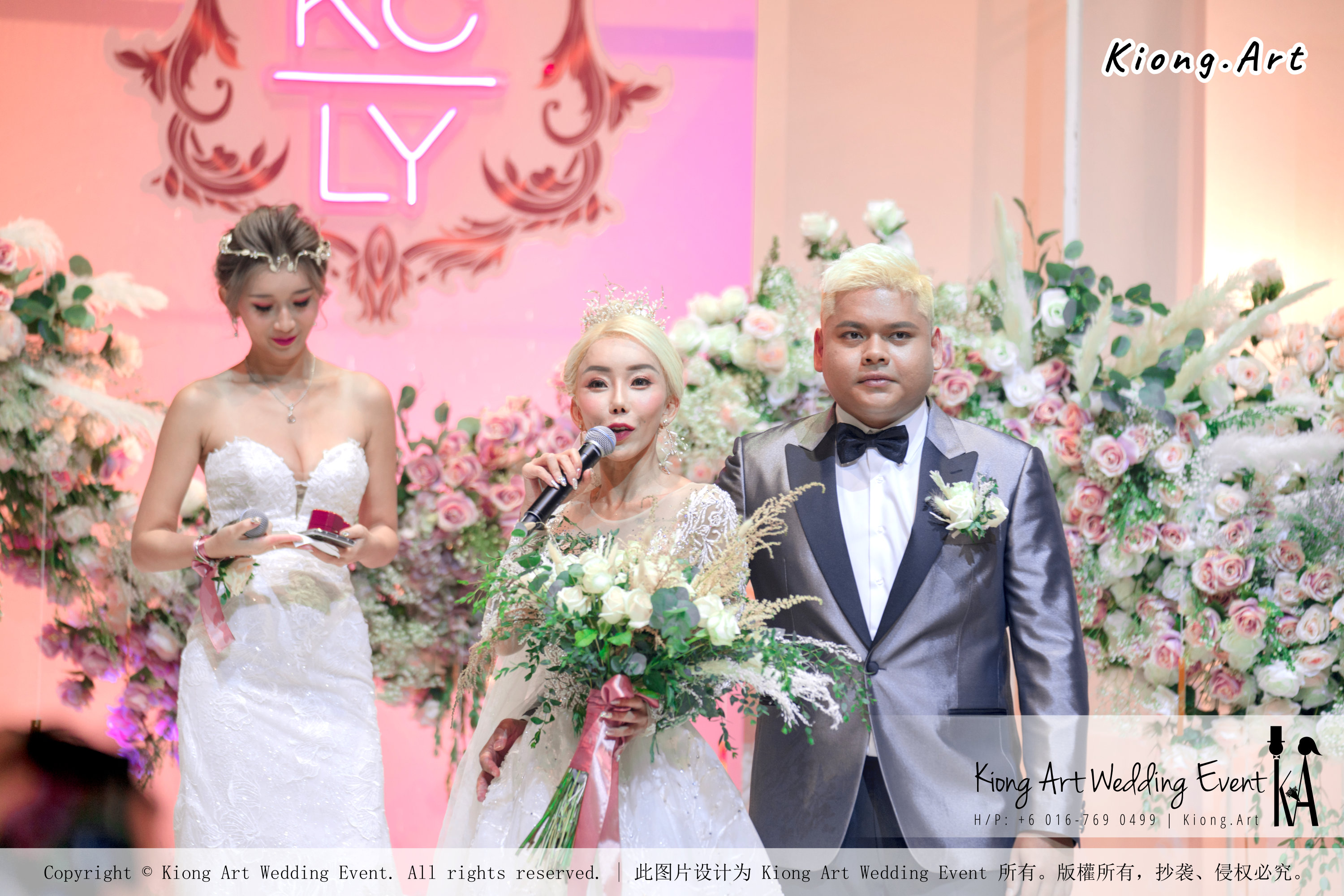 黑哥与林云姐 婚礼 Khen Chua and Leng Yein Wedding at KLCC Convention Centre Declaration of Love 爱的宣言 马来西亚 全民姐姐 Kuala Lumpur Wedding Event Deco Wedding Kiong Art Wedding Event 吉隆坡一站式婚礼策划布置 E01-015