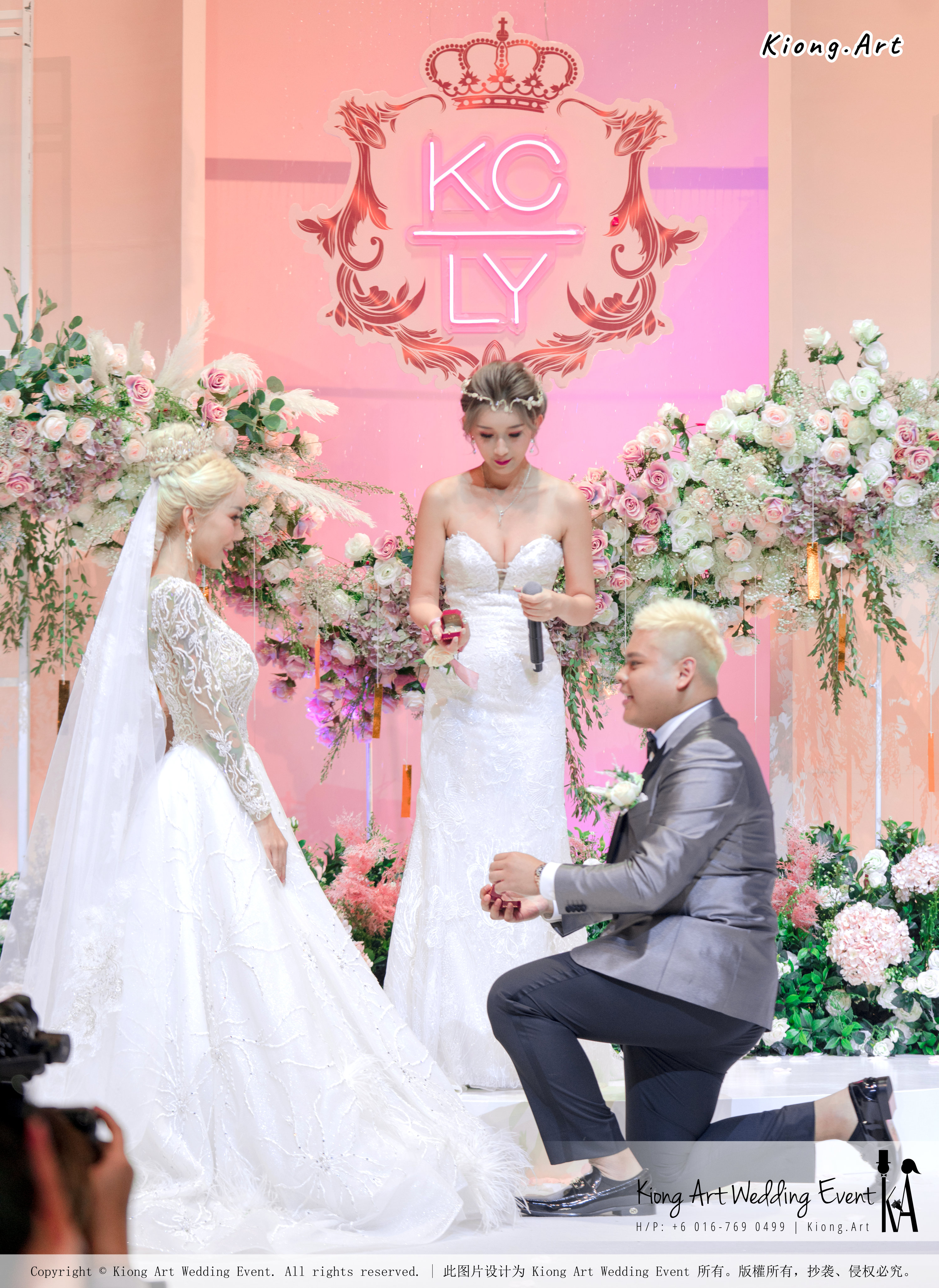 黑哥与林云姐 婚礼 Khen Chua and Leng Yein Wedding at KLCC Convention Centre Declaration of Love 爱的宣言 马来西亚 全民姐姐 Kuala Lumpur Wedding Event Deco Wedding Kiong Art Wedding Event 吉隆坡一站式婚礼策划布置 E01-037