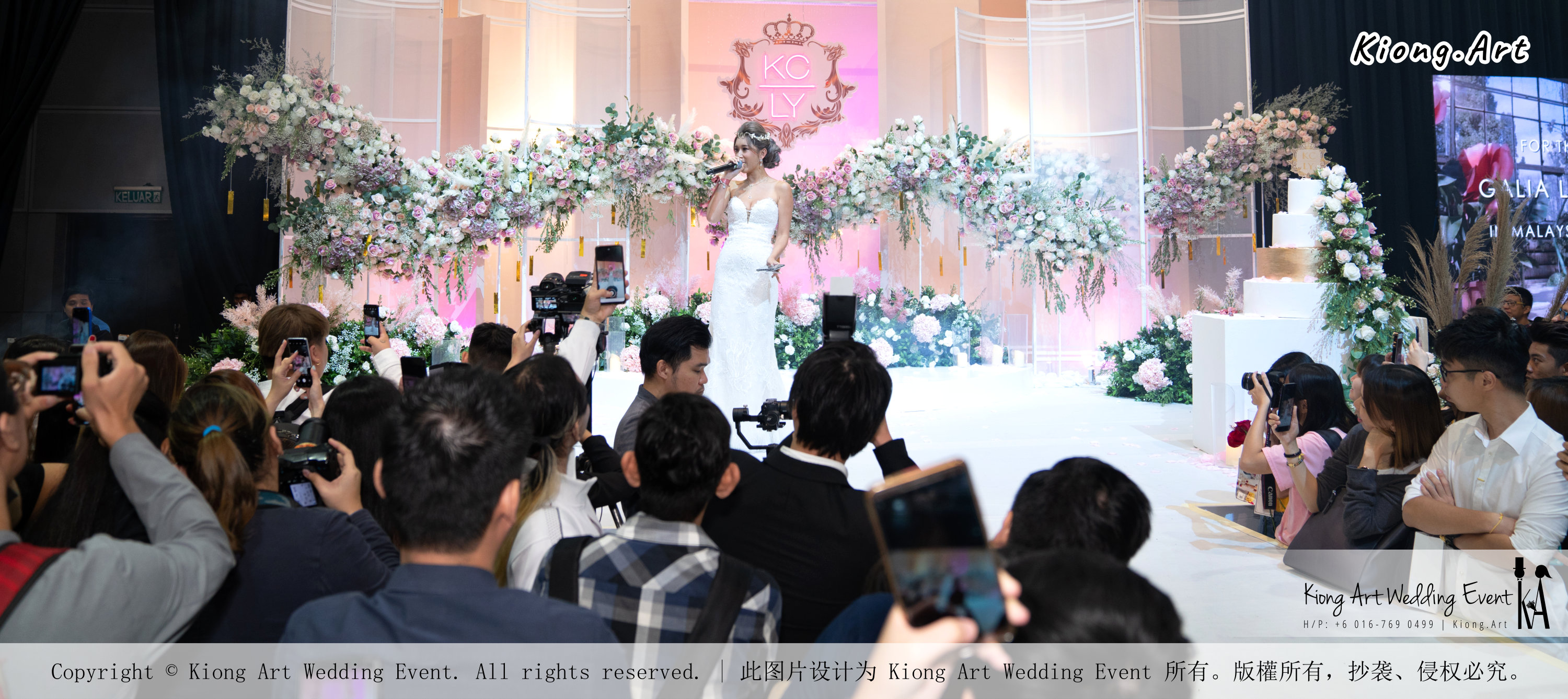 黑哥与林云姐 婚礼 Khen Chua and Leng Yein Wedding at KLCC Convention Centre Declaration of Love 爱的宣言 马来西亚 全民姐姐 Kuala Lumpur Wedding Event Deco Wedding Kiong Art Wedding Event 吉隆坡一站式婚礼策划布置 D01-005
