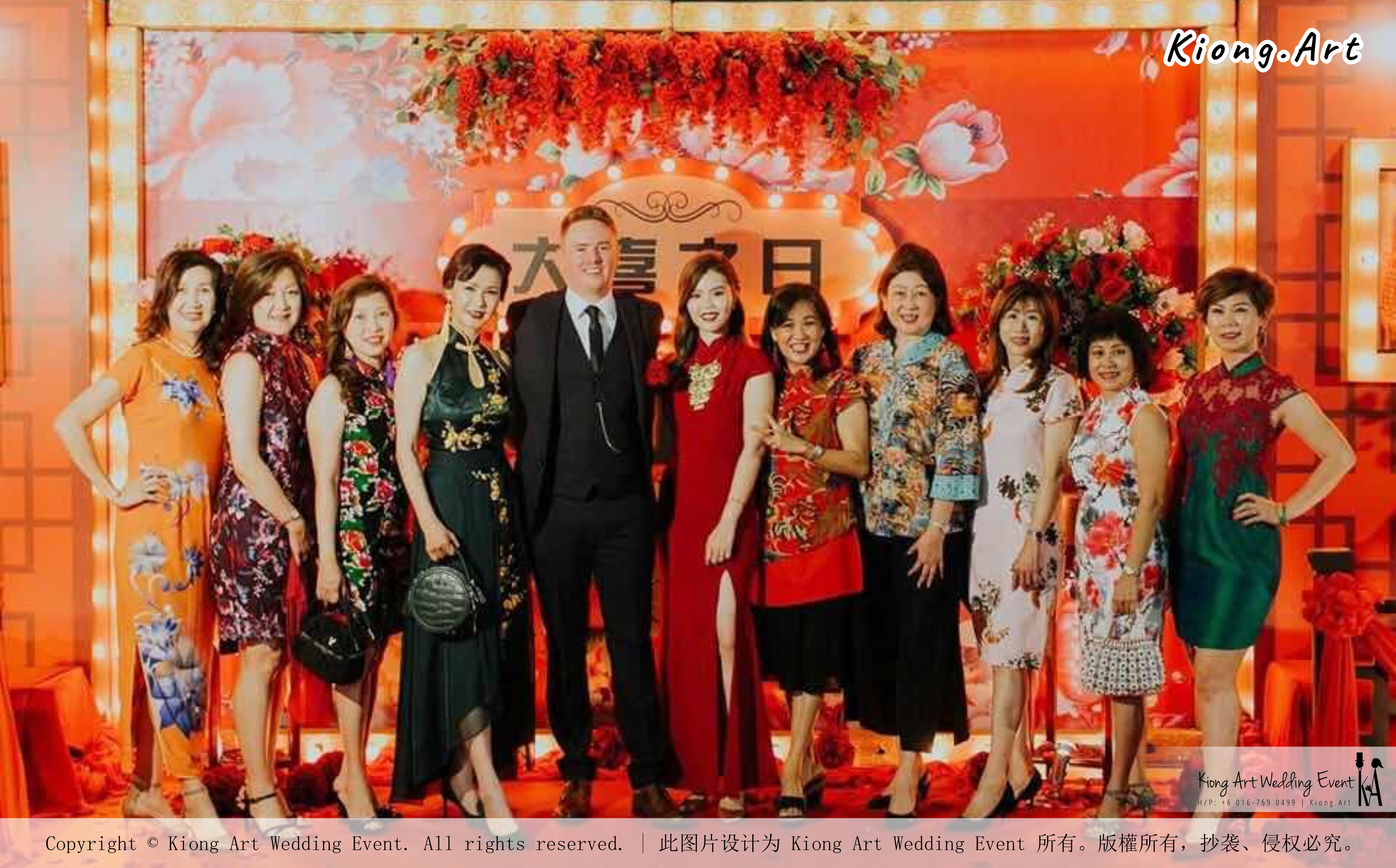 Kuala Lumpur Wedding Event Deco Wedding Planner Kiong Art Wedding Event 吉隆坡一站式婚礼策划布置 Klang WK Banquet Hall Oriental Traditional Culture Wedding 东方传统文化婚礼 A01-009