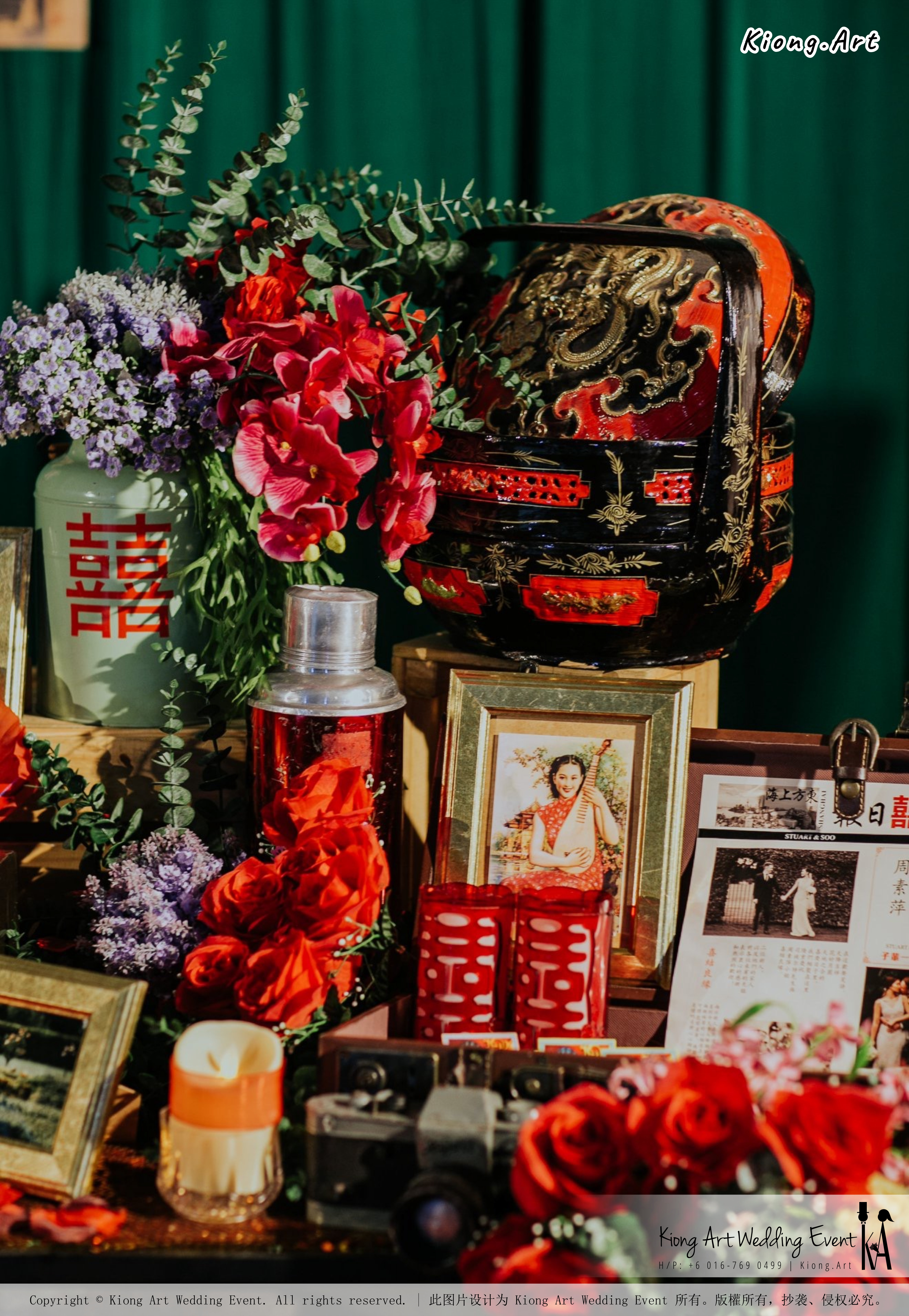 Kuala Lumpur Wedding Event Deco Wedding Planner Kiong Art Wedding Event 吉隆坡一站式婚礼策划布置 Klang WK Banquet Hall Oriental Traditional Culture Wedding 东方传统文化婚礼 C01-013