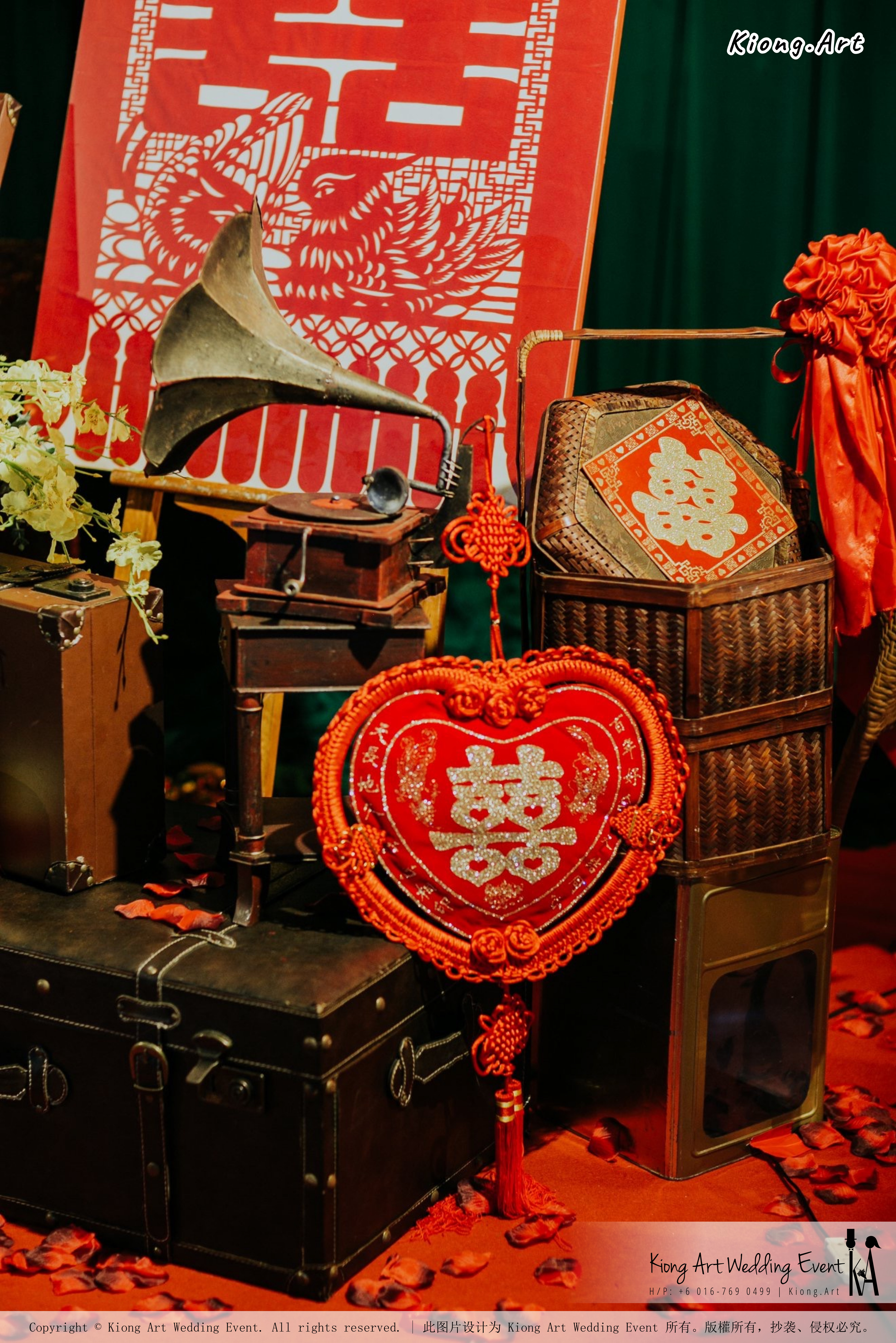 Kuala Lumpur Wedding Event Deco Wedding Planner Kiong Art Wedding Event 吉隆坡一站式婚礼策划布置 Klang WK Banquet Hall Oriental Traditional Culture Wedding 东方传统文化婚礼 C01-014