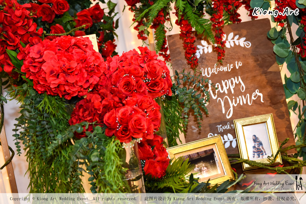 Kuala Lumpur Wedding Event Deco Wedding Planner Kiong Art Wedding Event 吉隆坡一站式婚礼策划布置 Grand Sea View Restaurant European and American Pastoral Style 欧美田园风格 A01-045