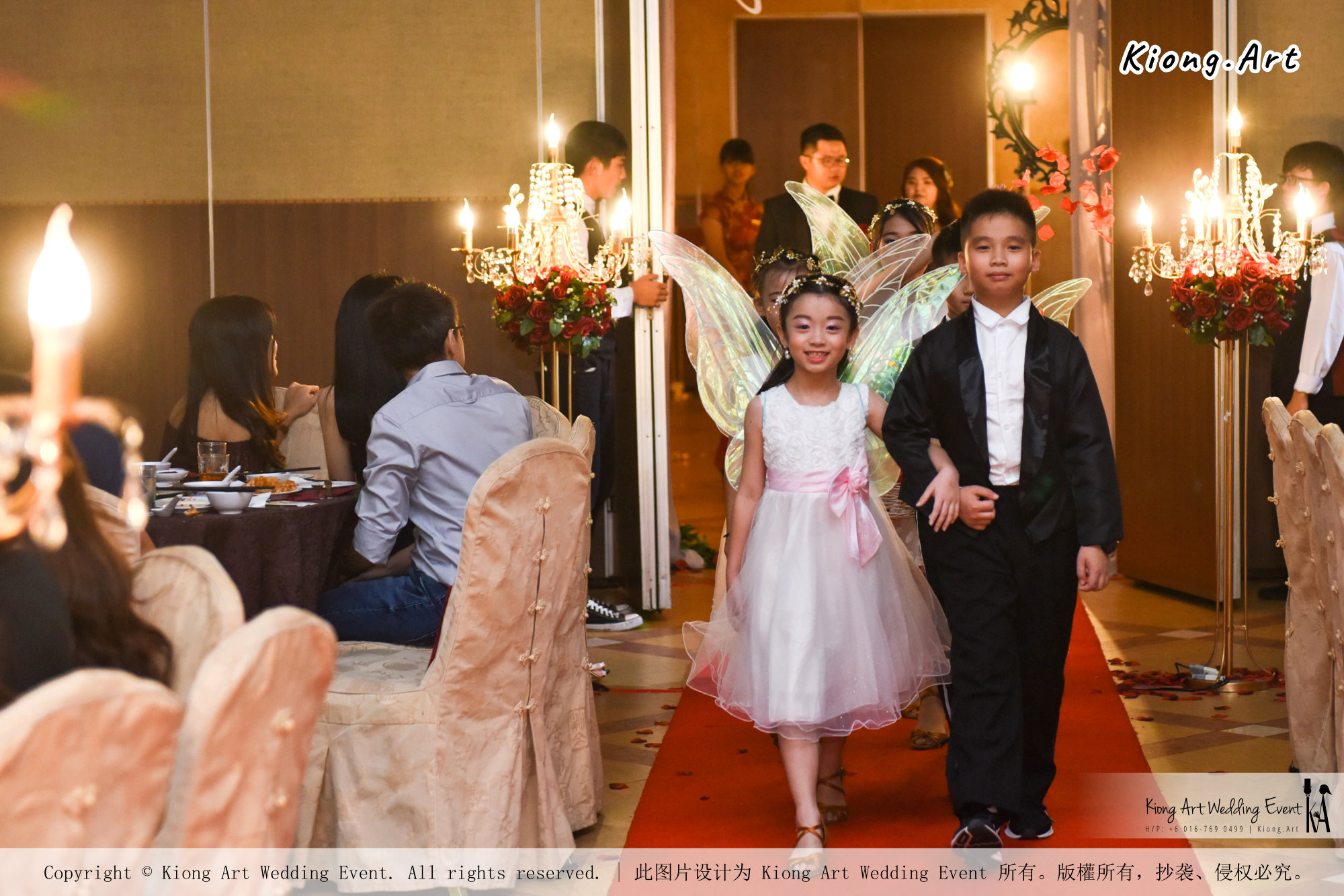 Kuala Lumpur Wedding Event Deco Wedding Planner Kiong Art Wedding Event 吉隆坡一站式婚礼策划布置 Grand Sea View Restaurant European and American Pastoral Style 欧美田园风格 A01-053