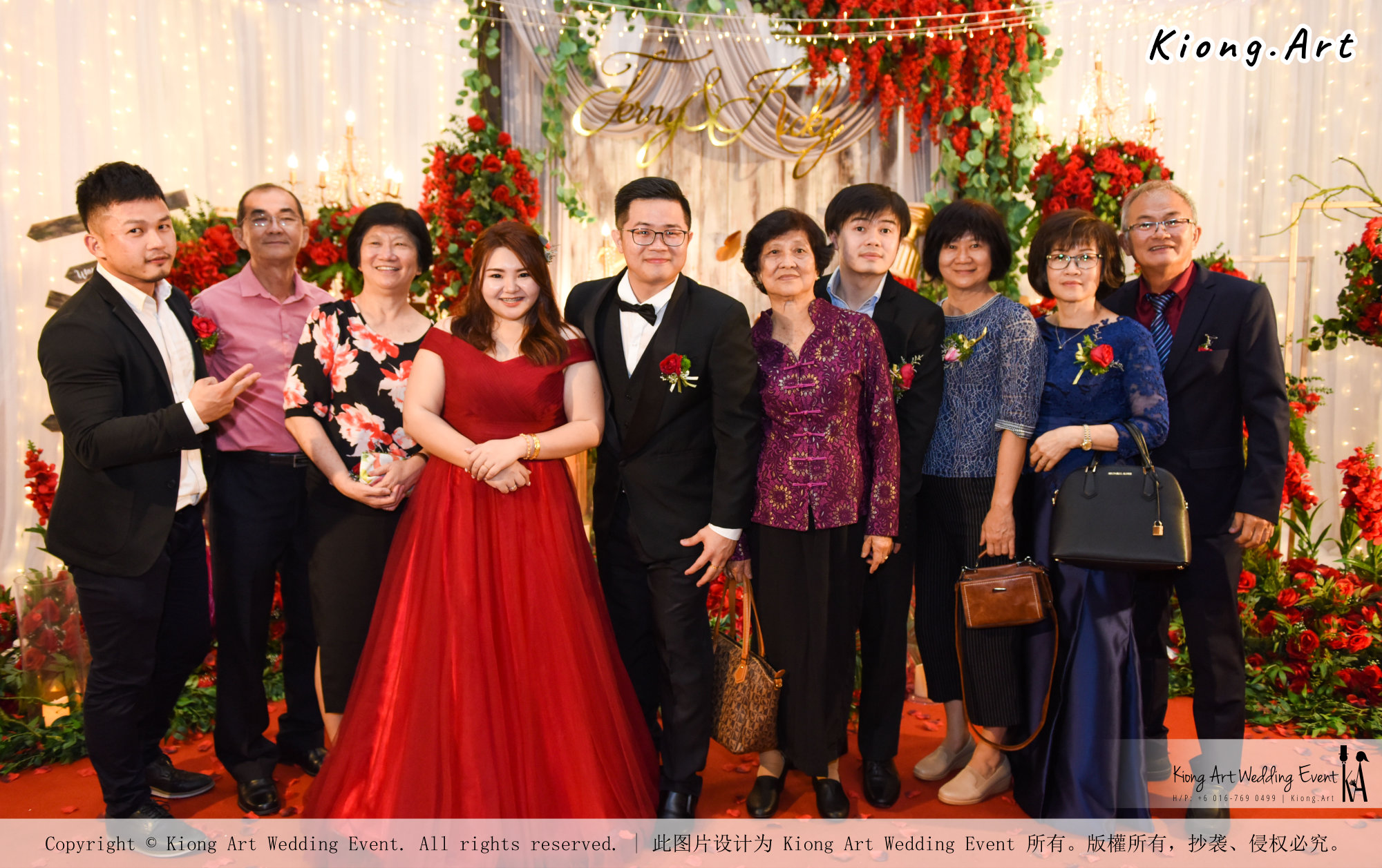 Kuala Lumpur Wedding Event Deco Wedding Planner Kiong Art Wedding Event 吉隆坡一站式婚礼策划布置 Grand Sea View Restaurant European and American Pastoral Style 欧美田园风格 A01-055