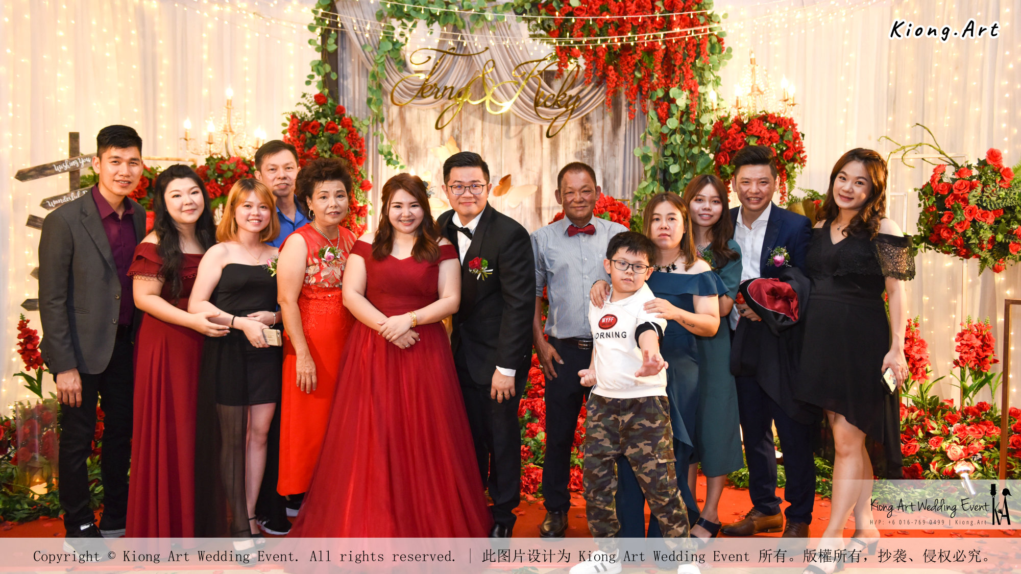 Kuala Lumpur Wedding Event Deco Wedding Planner Kiong Art Wedding Event 吉隆坡一站式婚礼策划布置 Grand Sea View Restaurant European and American Pastoral Style 欧美田园风格 A01-058