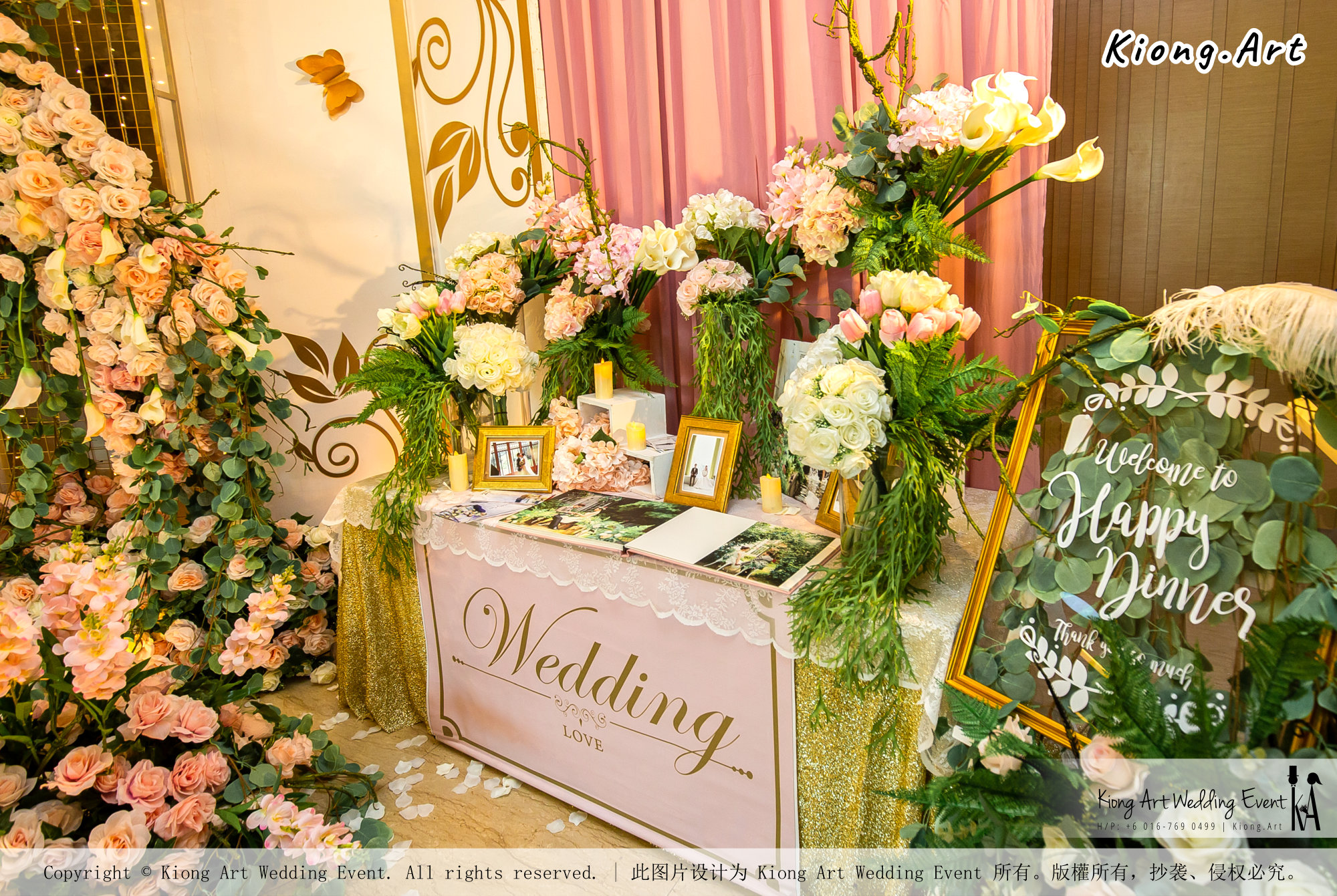 Malaysia Selangor Klang Kuala Lumpur Wedding Event Deco Wedding Planner Kiong Art Wedding Event 马来西亚 雪兰莪 巴生 雪隆区 吉隆坡一站式婚礼策划布置 A Gargen Story 温馨花园故事 A01-029