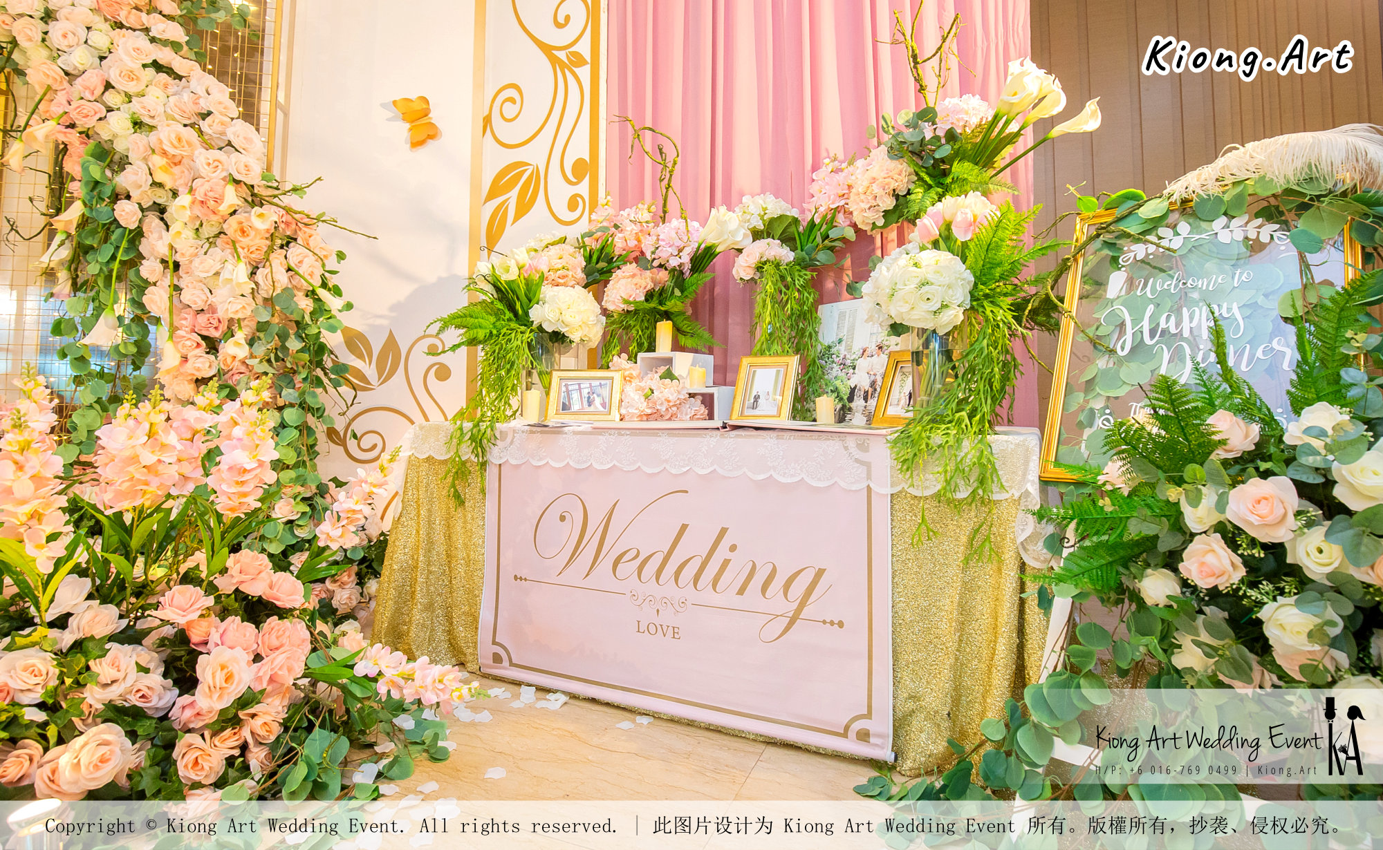 Malaysia Selangor Klang Kuala Lumpur Wedding Event Deco Wedding Planner Kiong Art Wedding Event 马来西亚 雪兰莪 巴生 雪隆区 吉隆坡一站式婚礼策划布置 A Gargen Story 温馨花园故事 A01-047