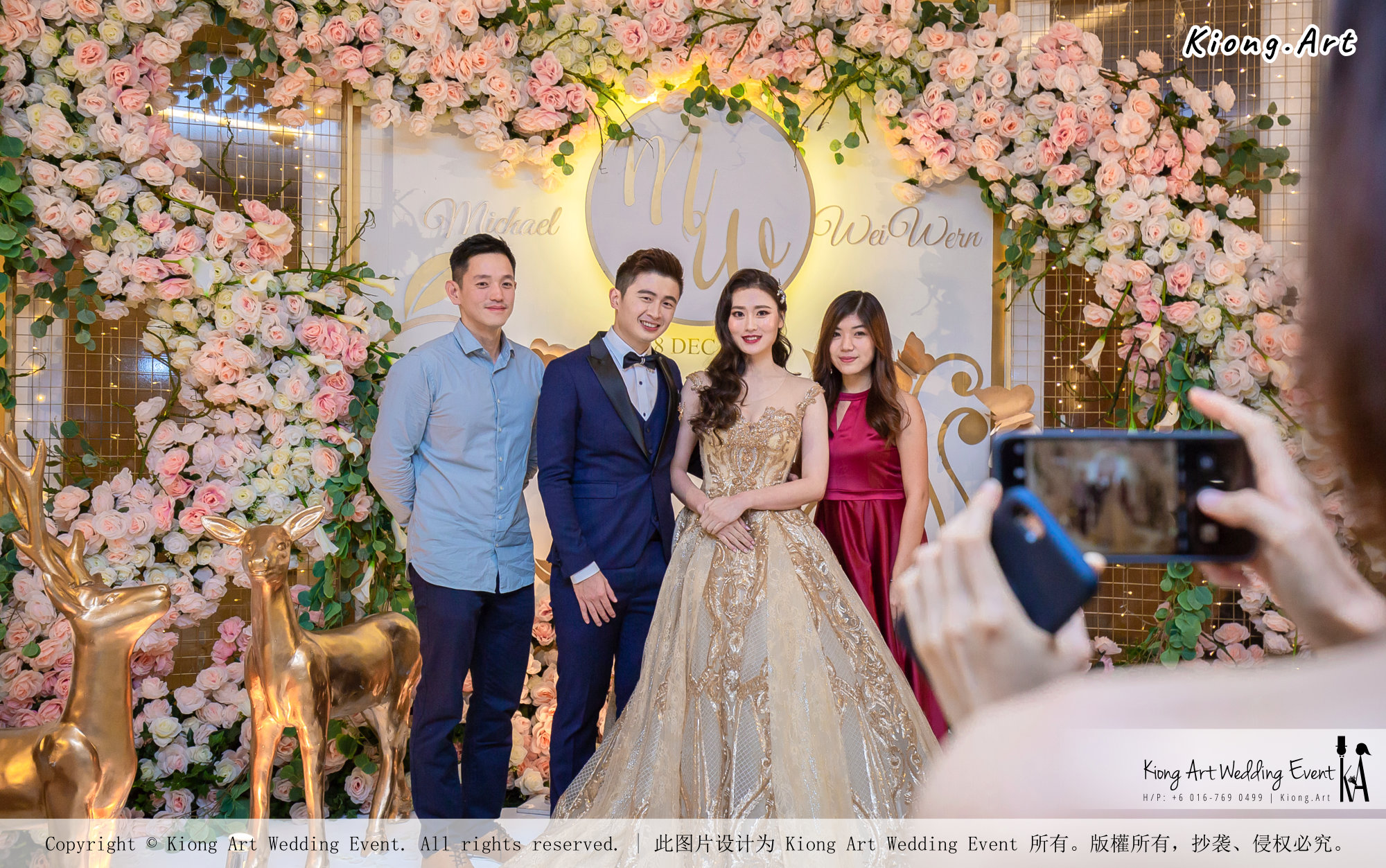 Malaysia Selangor Klang Kuala Lumpur Wedding Event Deco Wedding Planner Kiong Art Wedding Event 马来西亚 雪兰莪 巴生 雪隆区 吉隆坡一站式婚礼策划布置 A Gargen Story 温馨花园故事 C01-010