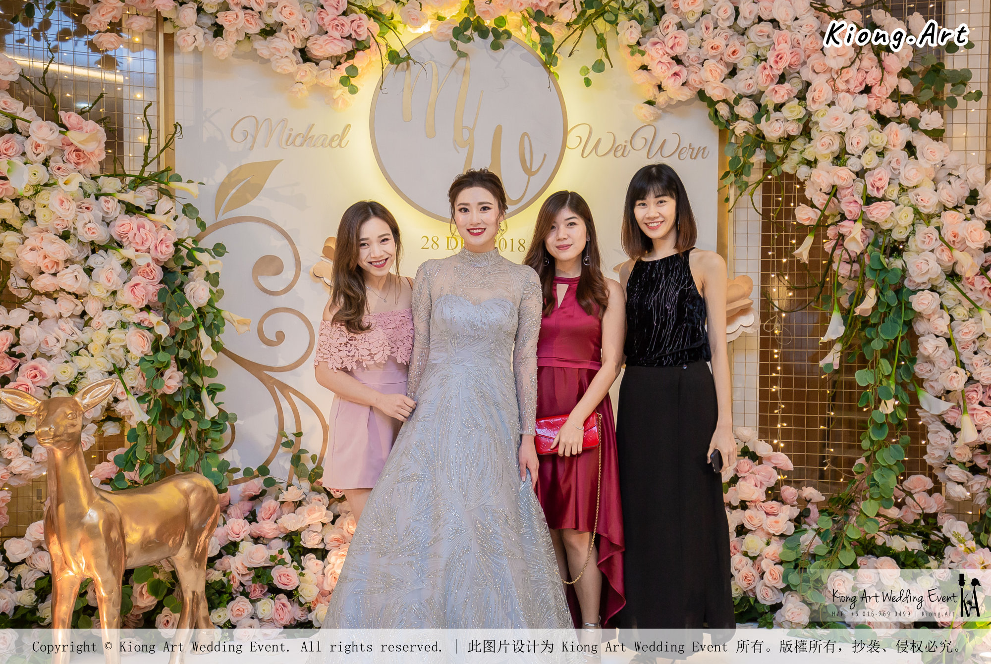 Malaysia Selangor Klang Kuala Lumpur Wedding Event Deco Wedding Planner Kiong Art Wedding Event 马来西亚 雪兰莪 巴生 雪隆区 吉隆坡一站式婚礼策划布置 A Gargen Story 温馨花园故事 C01-020