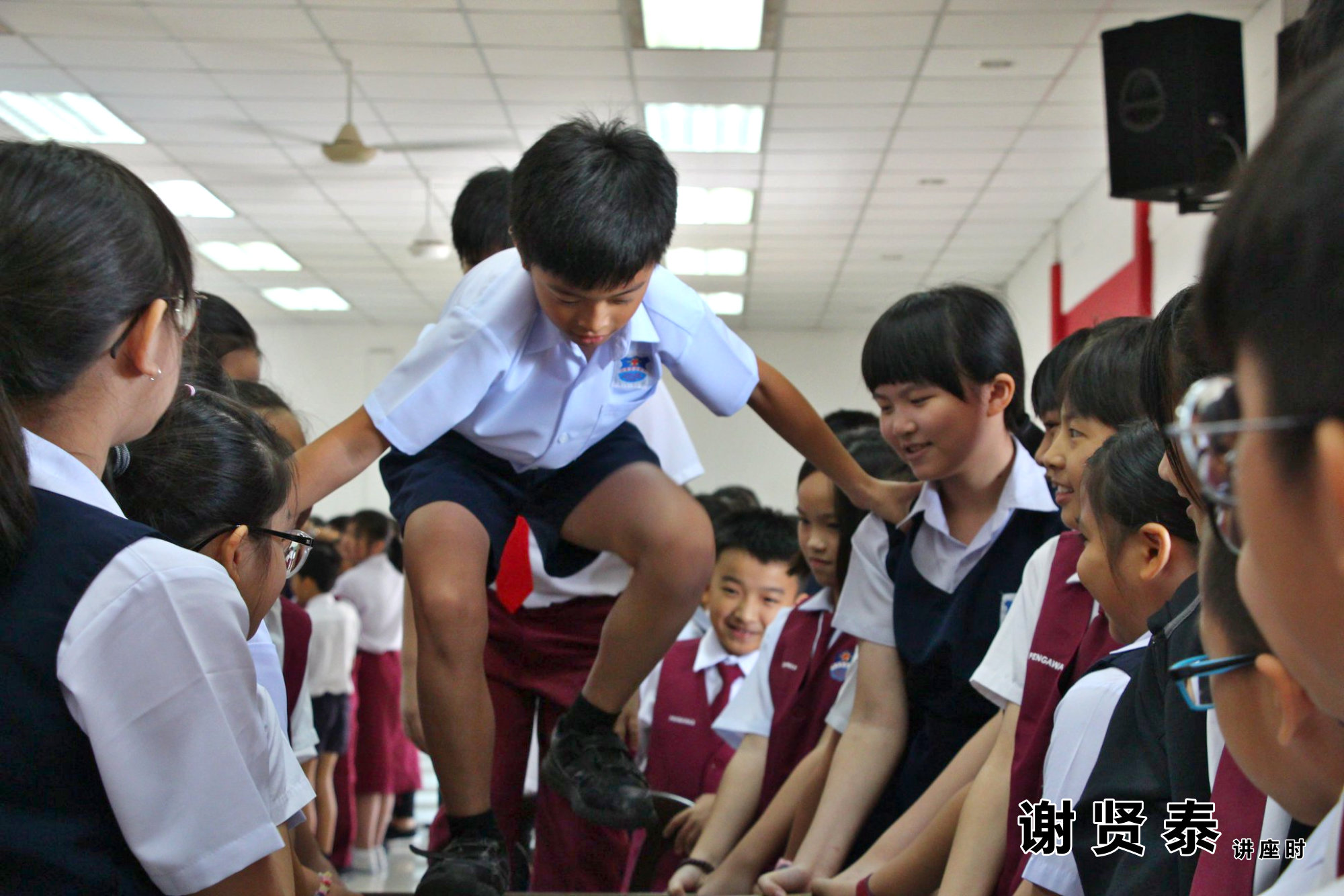 谢贤泰 2020小小领袖营 我是好领袖 I am A Leader SJKC Chung Hwa Presbyterian Muar Johor Malaysia 麻坡小学领袖培训 A098