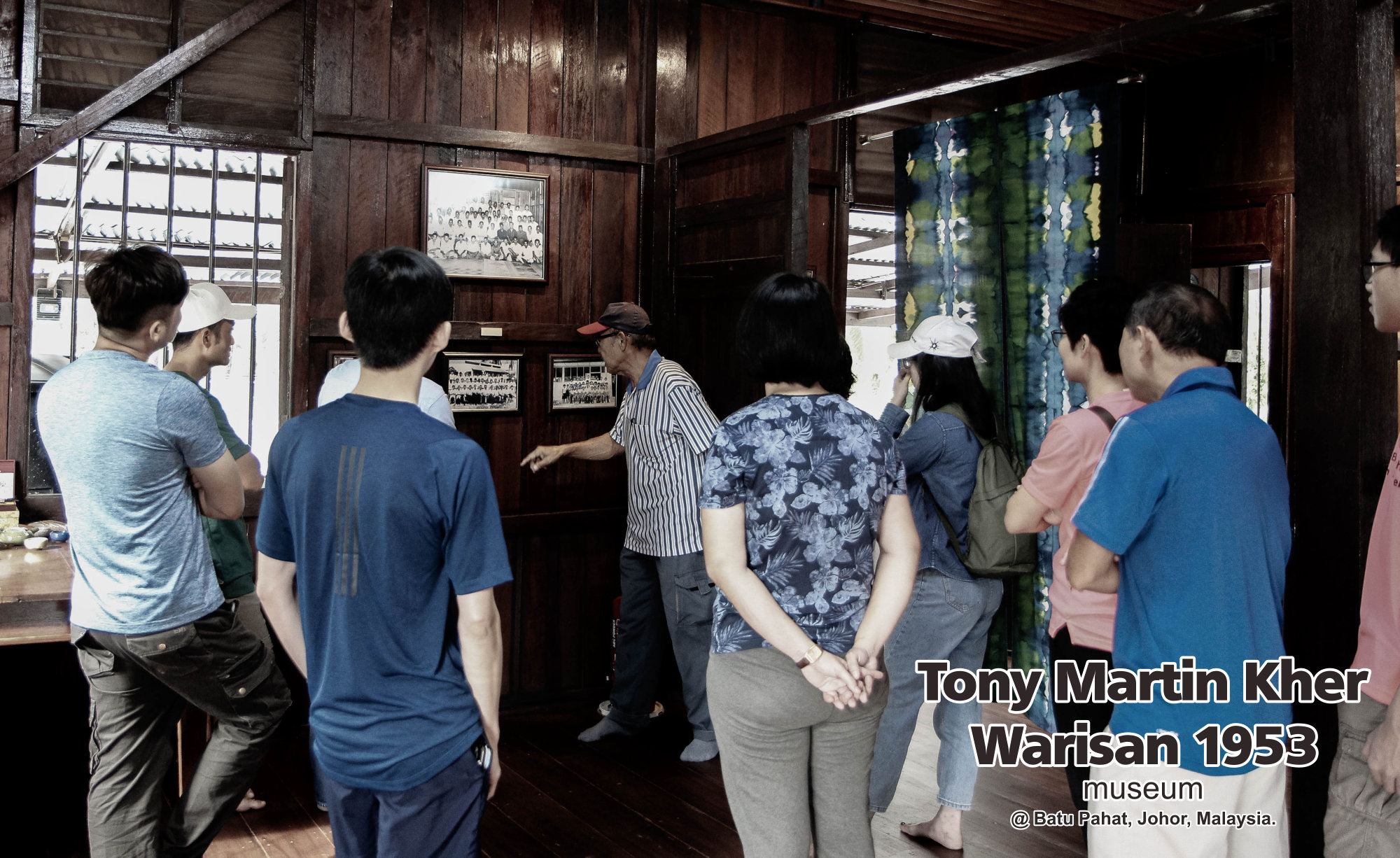 Tony Martin Kher founder of Warisan 1953 Museum at Batu Pahat Johor Malaysia Heritage 1953 Artist Joey Kher A08
