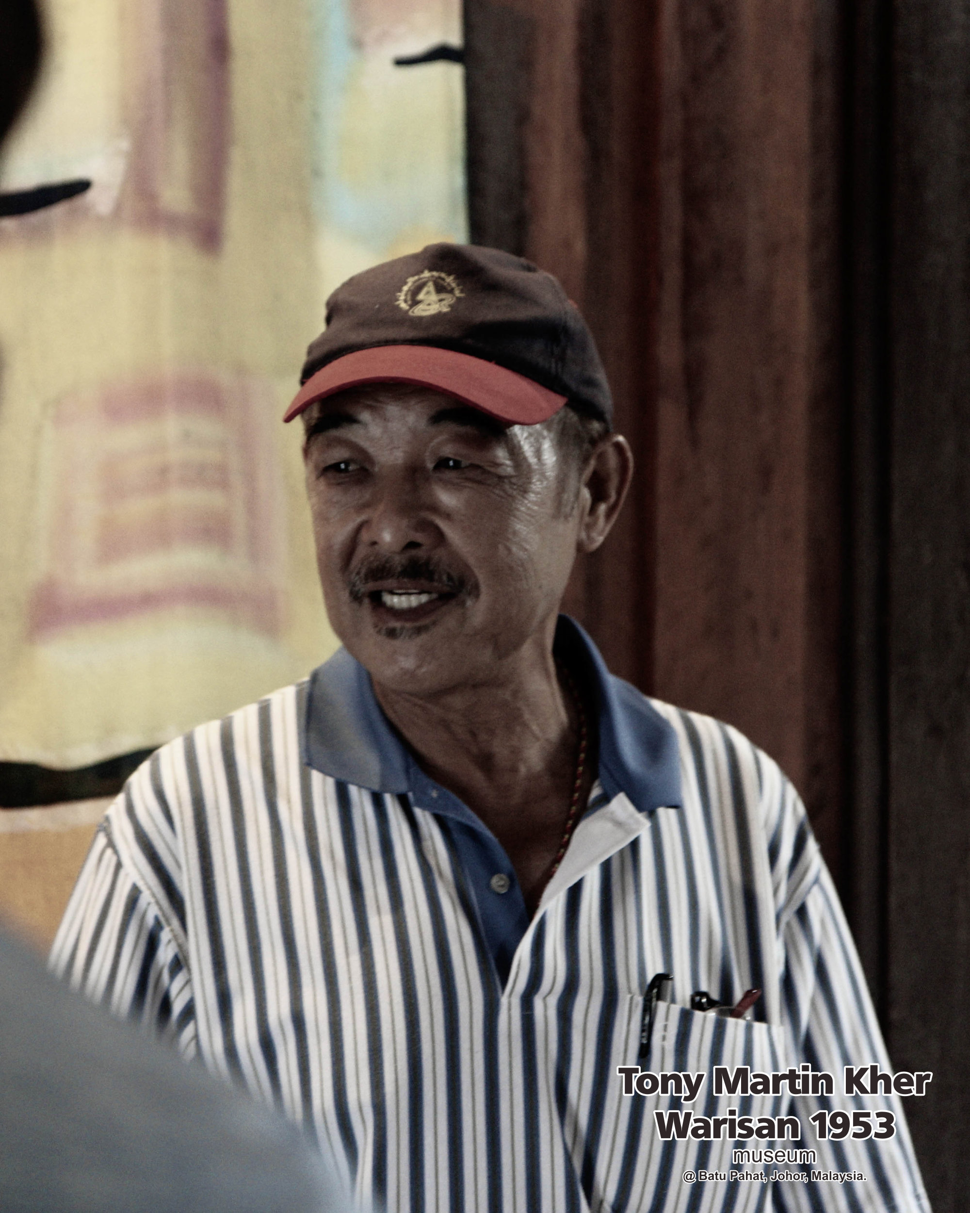 Tony Martin Kher founder of Warisan 1953 Museum at Batu Pahat Johor Malaysia Heritage 1953 Artist Joey Kher A14
