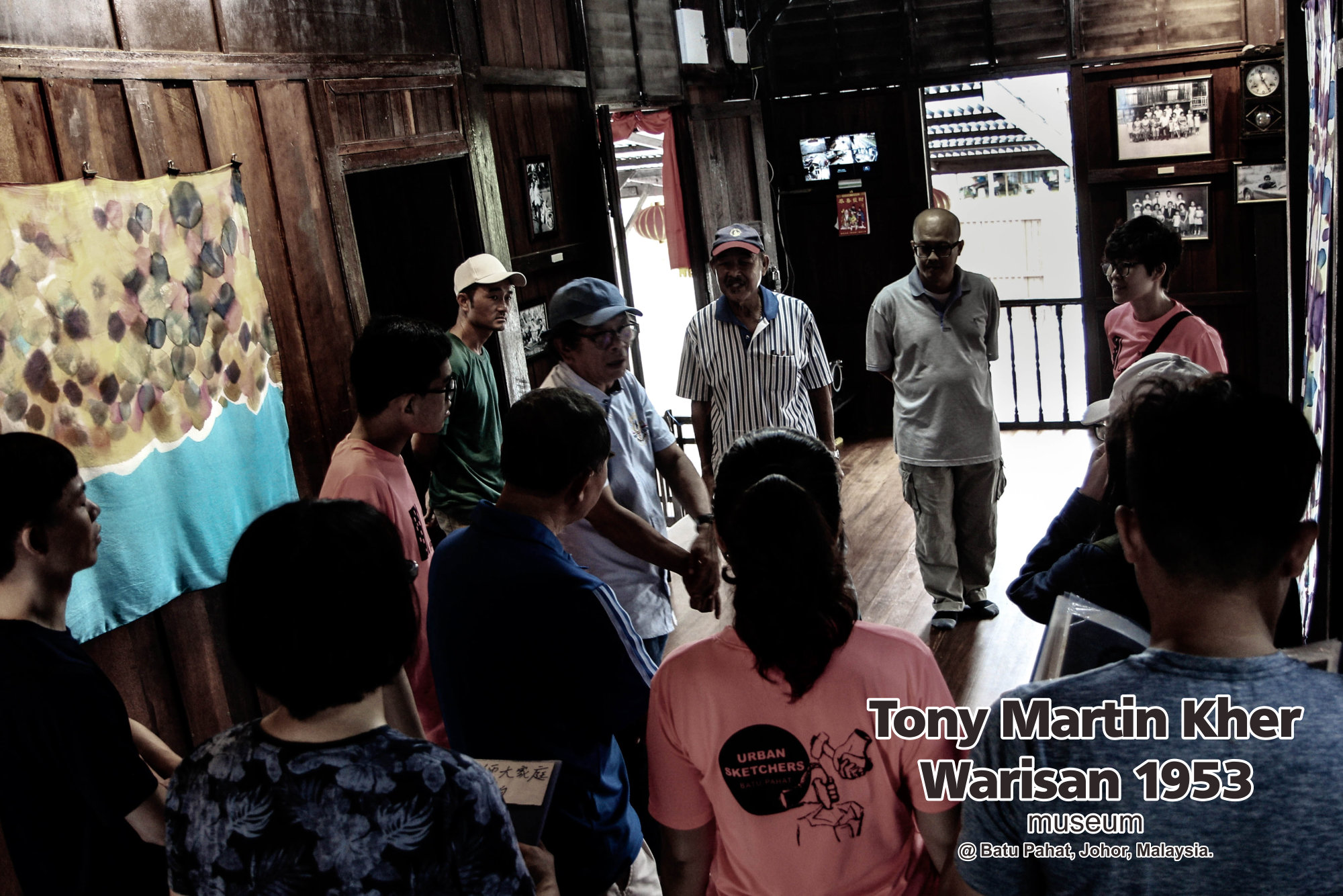 Tony Martin Kher founder of Warisan 1953 Museum at Batu Pahat Johor Malaysia Heritage 1953 Artist Joey Kher A18