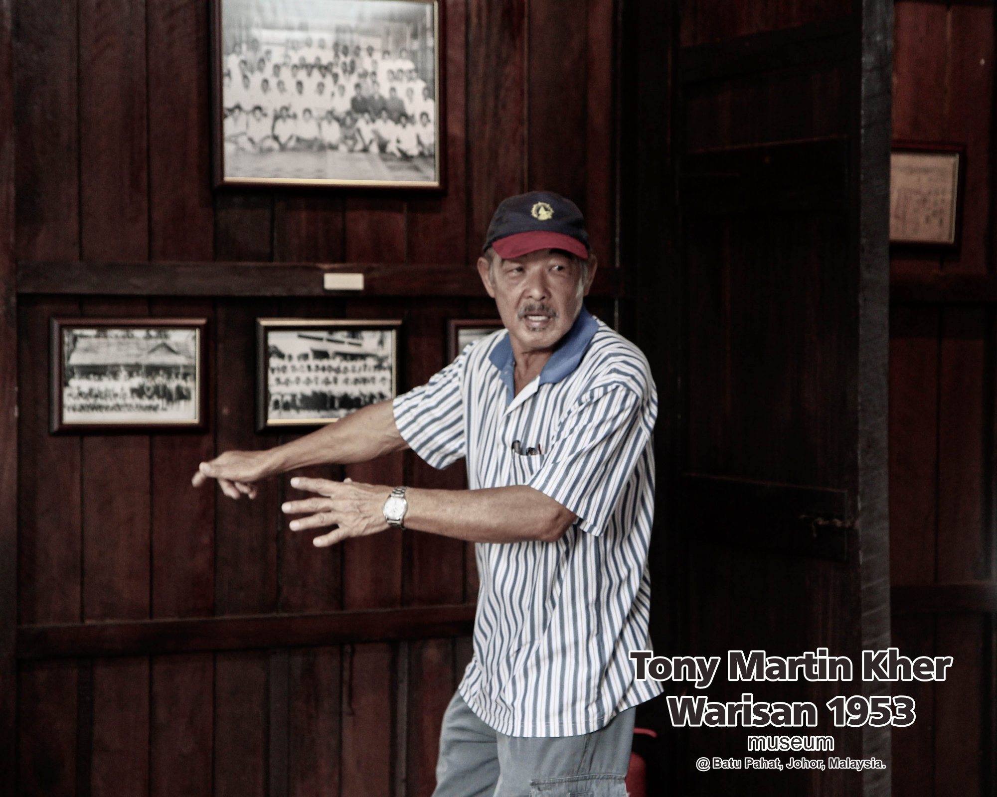 Tony Martin Kher founder of Warisan 1953 Museum at Batu Pahat Johor Malaysia Heritage 1953 Artist Joey Kher A26