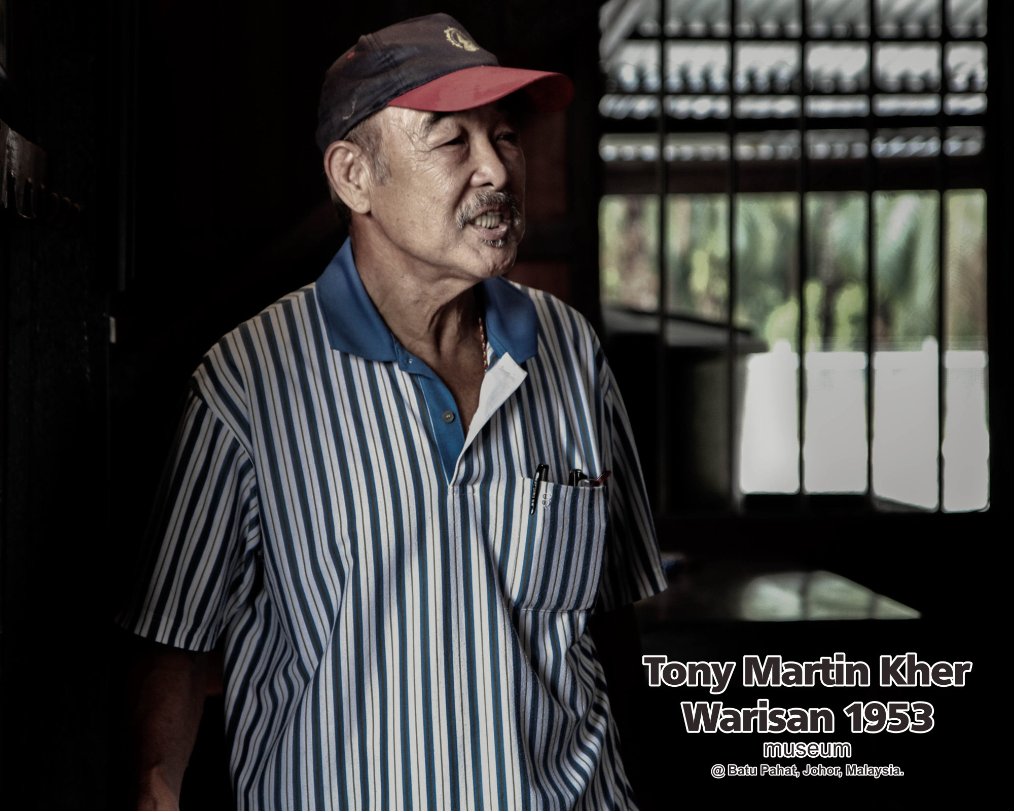 Tony Martin Kher founder of Warisan 1953 Museum at Batu Pahat Johor Malaysia Heritage 1953 Artist Joey Kher A27