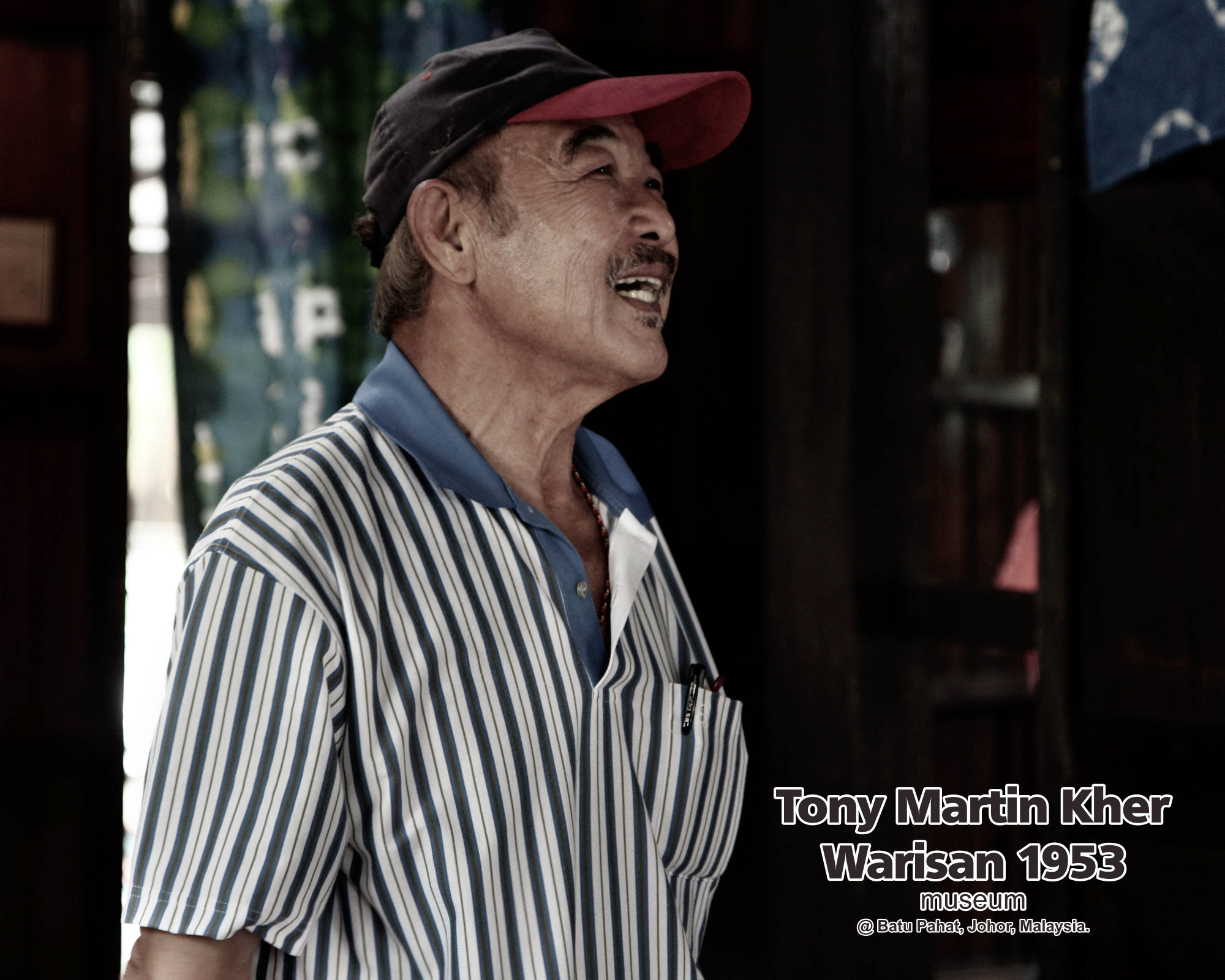 Tony Martin Kher founder of Warisan 1953 Museum at Batu Pahat Johor Malaysia Heritage 1953 Artist Joey Kher A30
