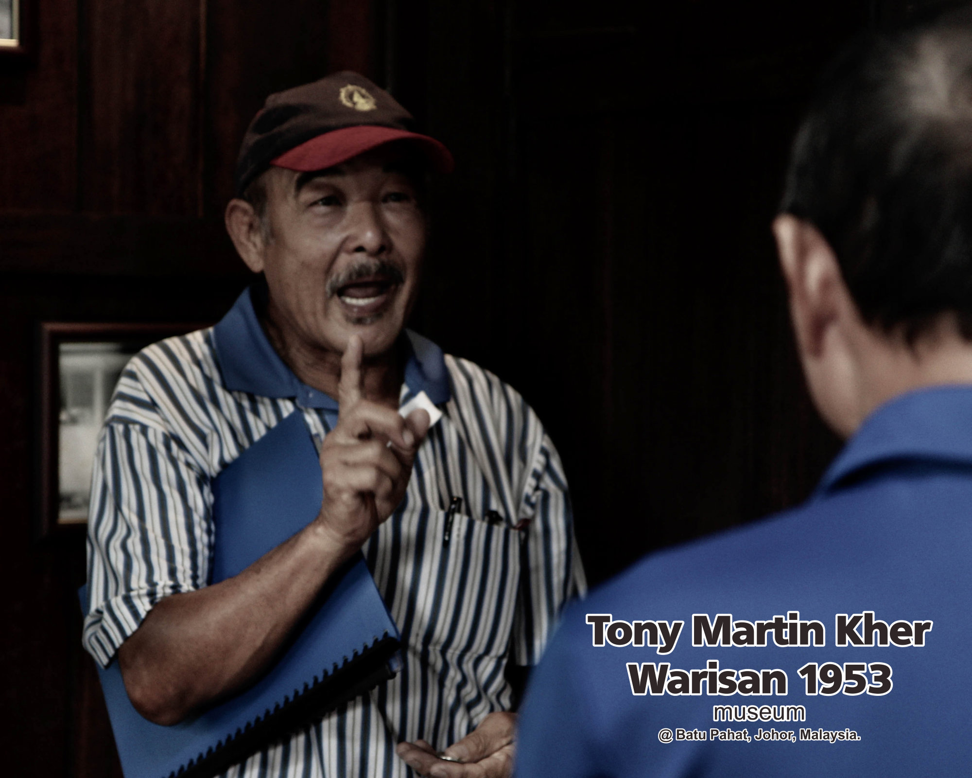 Tony Martin Kher founder of Warisan 1953 Museum at Batu Pahat Johor Malaysia Heritage 1953 Artist Joey Kher A31