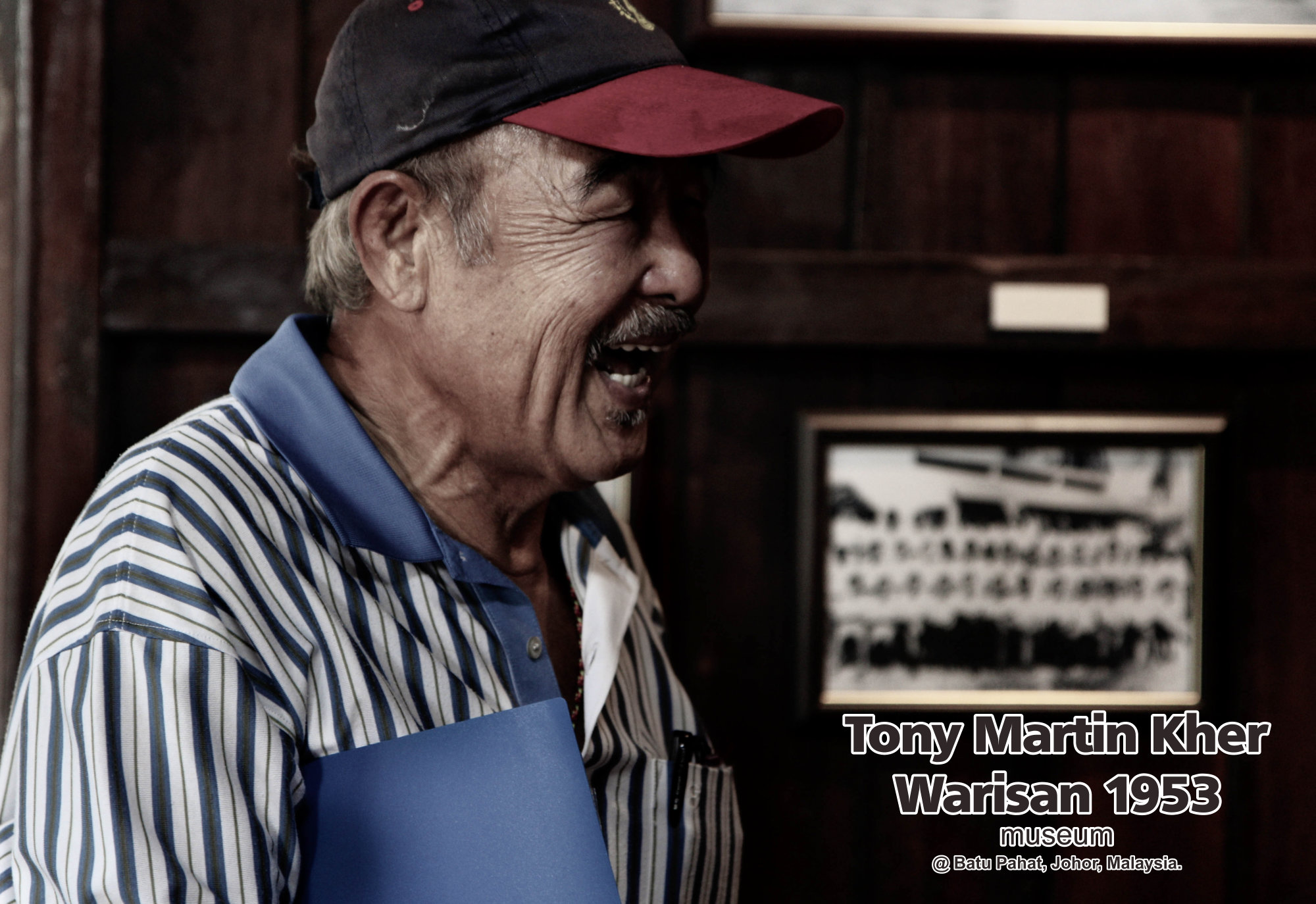 Tony Martin Kher founder of Warisan 1953 Museum at Batu Pahat Johor Malaysia Heritage 1953 Artist Joey Kher A33