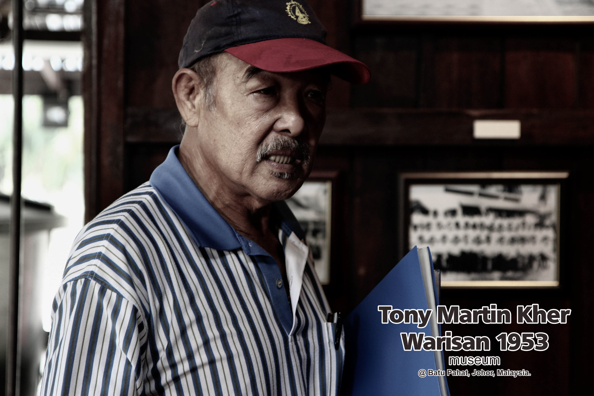Tony Martin Kher founder of Warisan 1953 Museum at Batu Pahat Johor Malaysia Heritage 1953 Artist Joey Kher A34