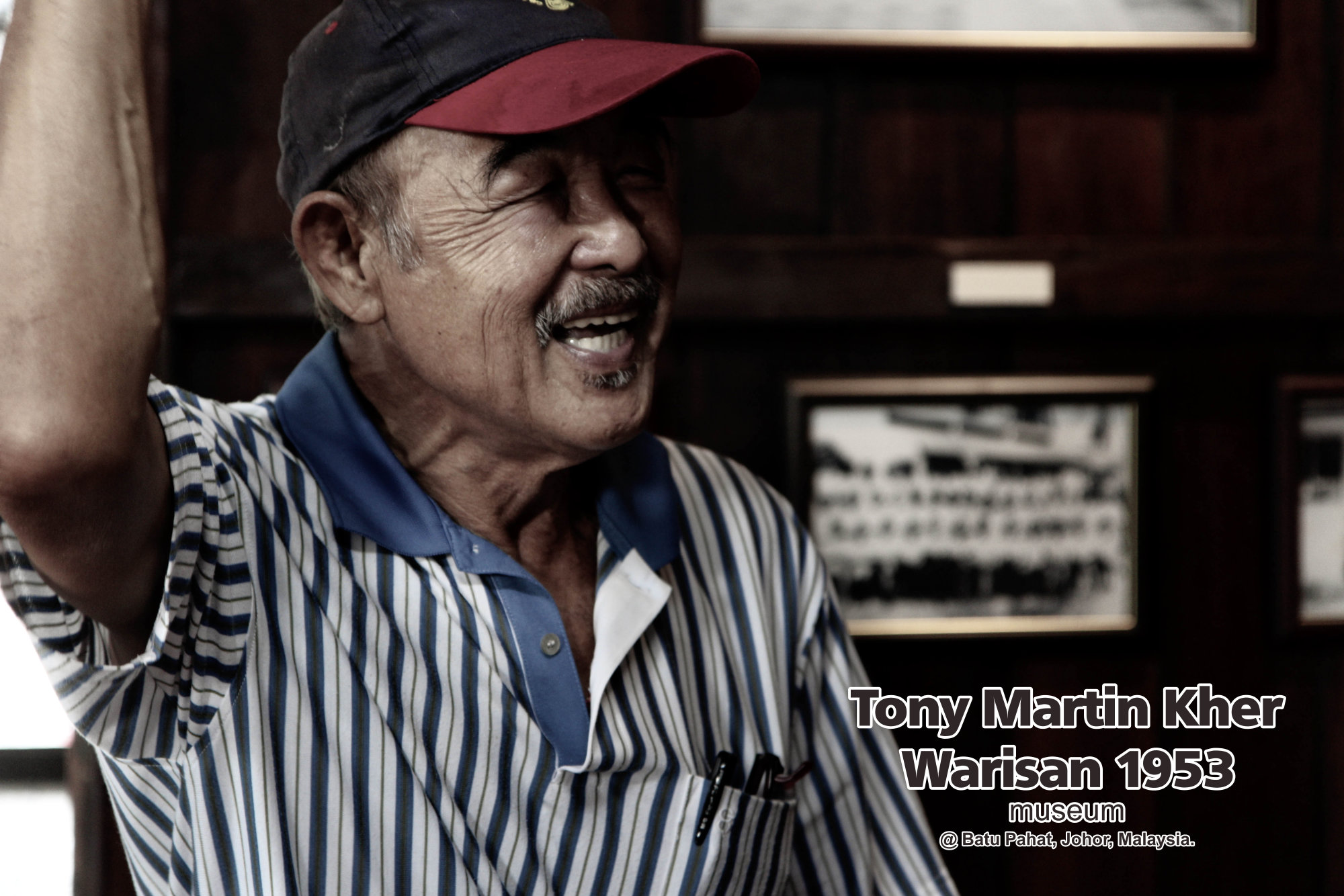 Tony Martin Kher founder of Warisan 1953 Museum at Batu Pahat Johor Malaysia Heritage 1953 Artist Joey Kher A35