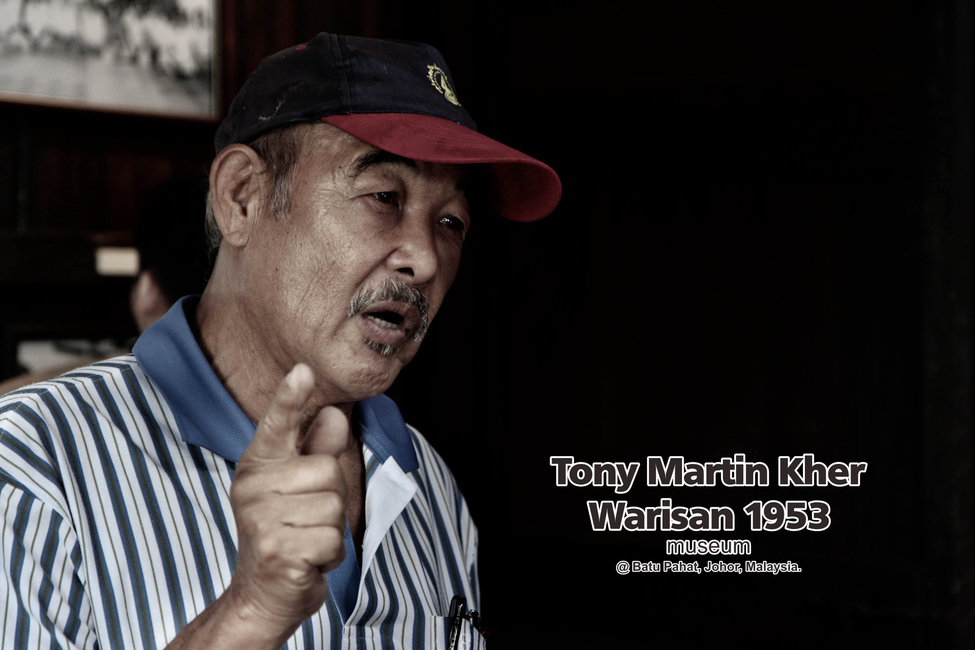 Tony Martin Kher founder of Warisan 1953 Museum at Batu Pahat Johor Malaysia Heritage 1953 Artist Joey Kher A36